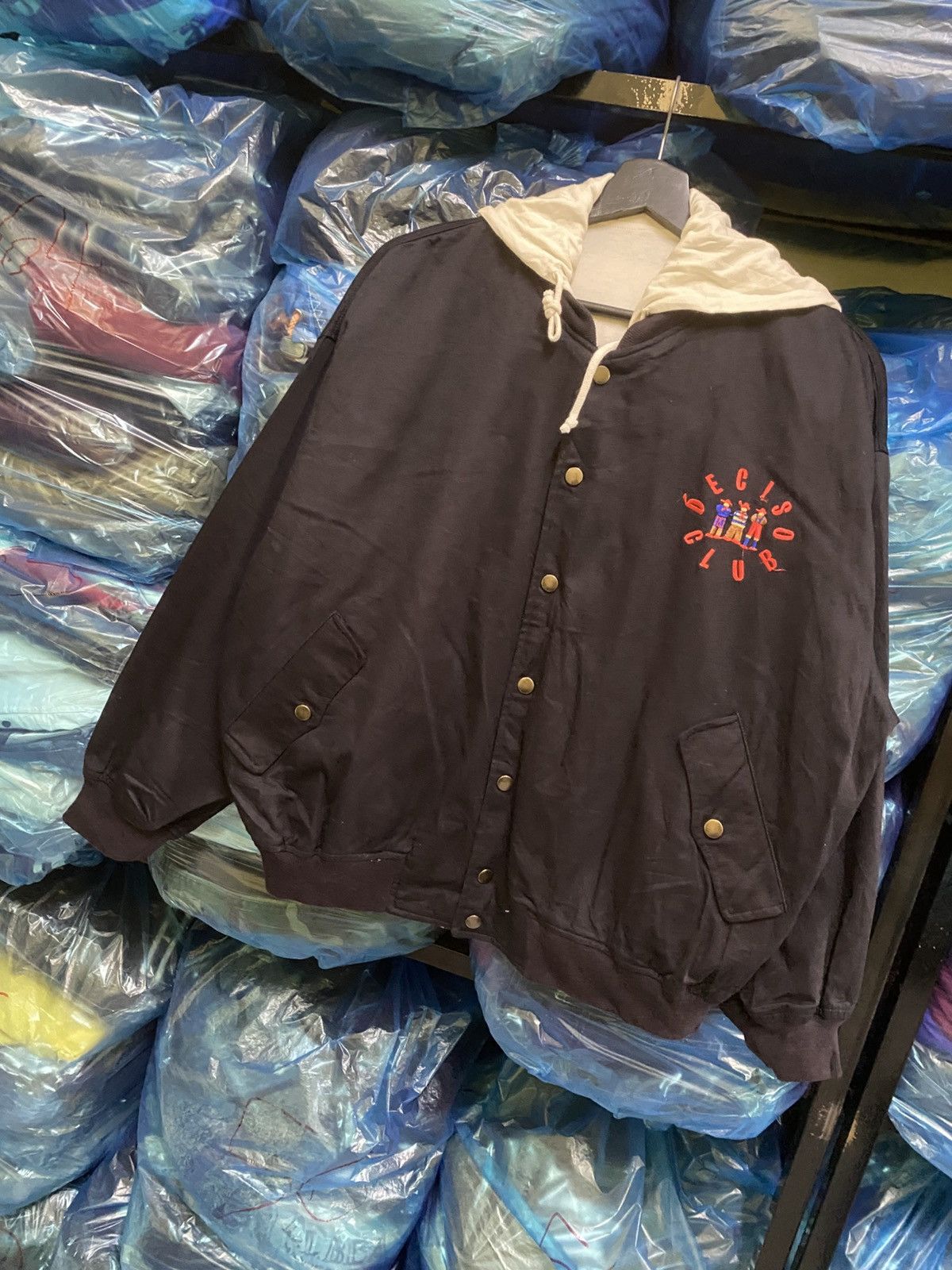 Other VINTAGE DECISO CLUB VARSITY HOODIE JACKET Size US M / EU 48-50 / 2 - 2 Thumbnail