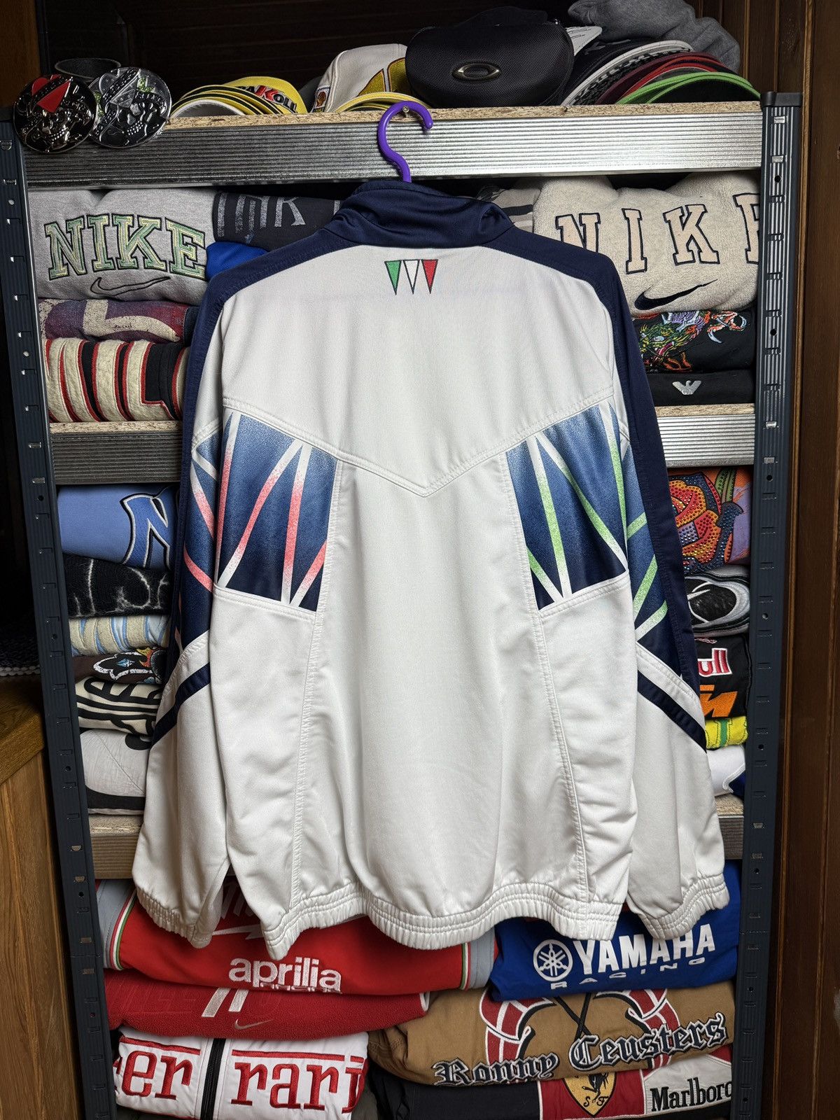 Designer × Vintage Vintage Adidas Diadora Italy Jacket Size US L / EU 52-54 / 3 - 2 Thumbnail