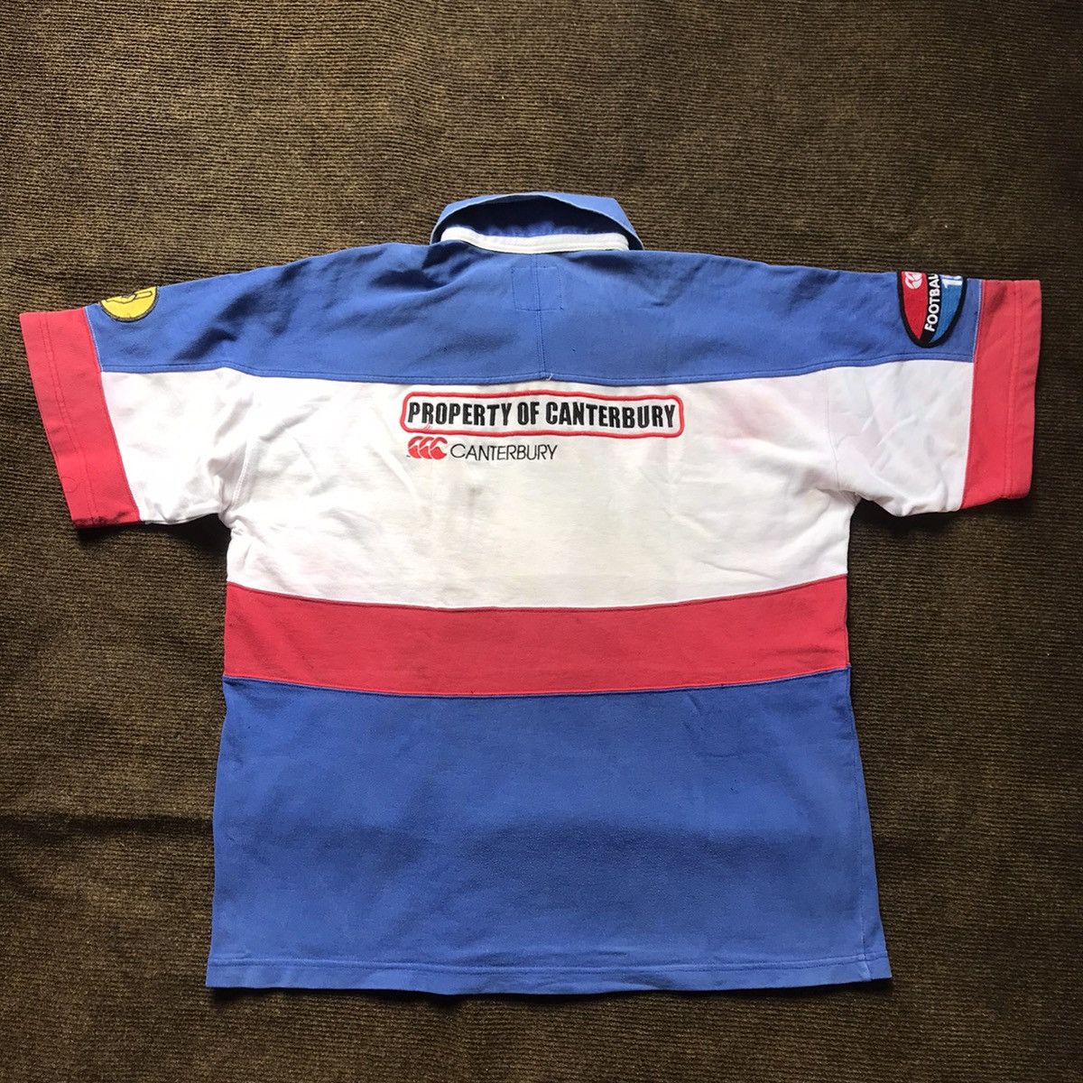 Canterbury of New Zealand × Vintage VINTAGE CANTERBURY STEINLAGER CCC SPORT FOOTBALL UNION SHIRT Size US XL / EU 56 / 4 - 7 Thumbnail