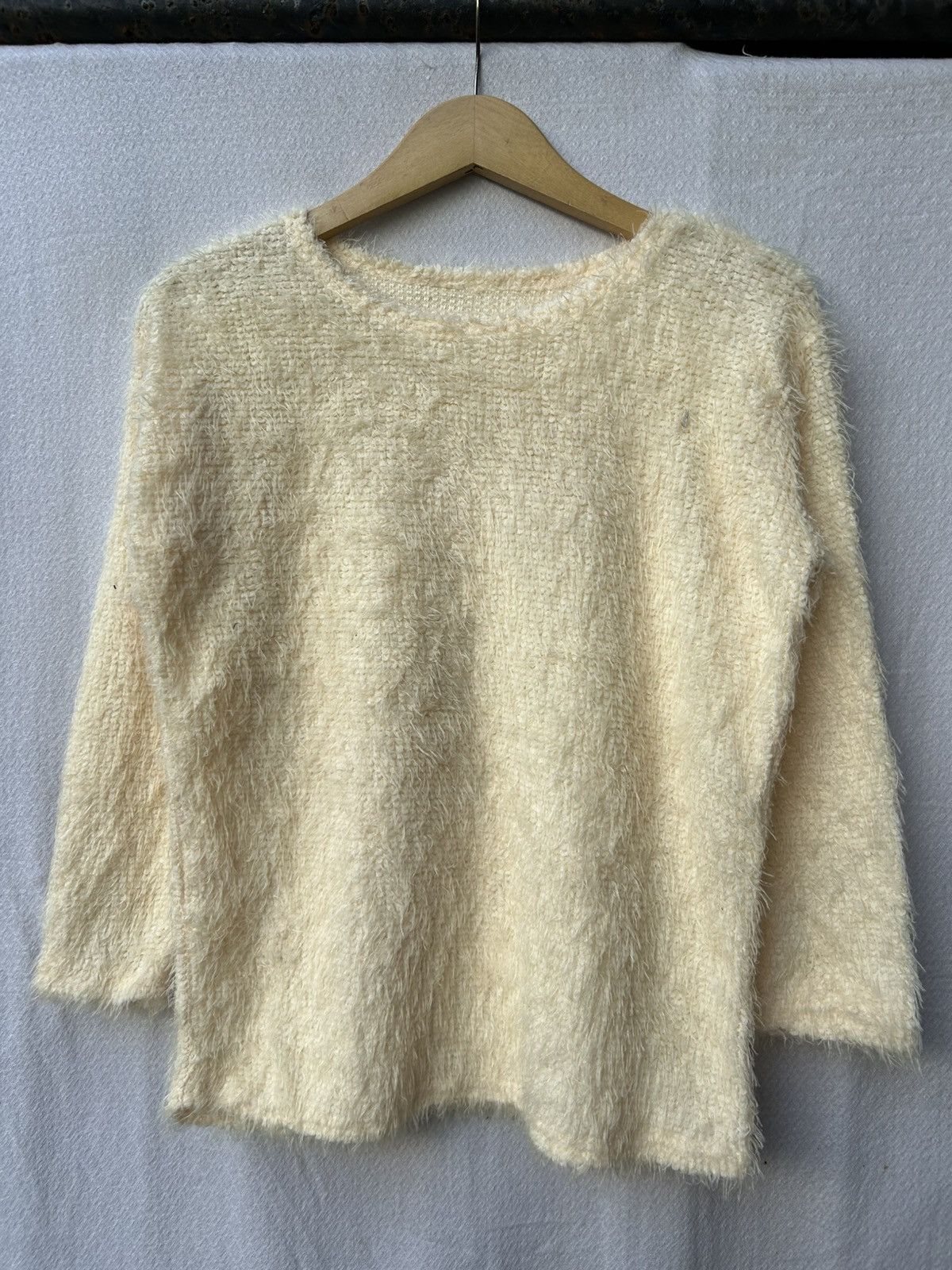 If Six Was Nine × Japanese Brand × Le Grande Bleu (L.G.B.) Japanese Fuzzy Mohair Grunge Knitted Style Size US M / EU 48-50 / 2 - 1 Thumbnail