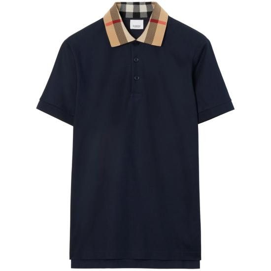Burberry BURBERRY Men Polo Shirts 8072661 CODY B3590 BLUE Size US XL / EU 56 / 4 - 1 Thumbnail