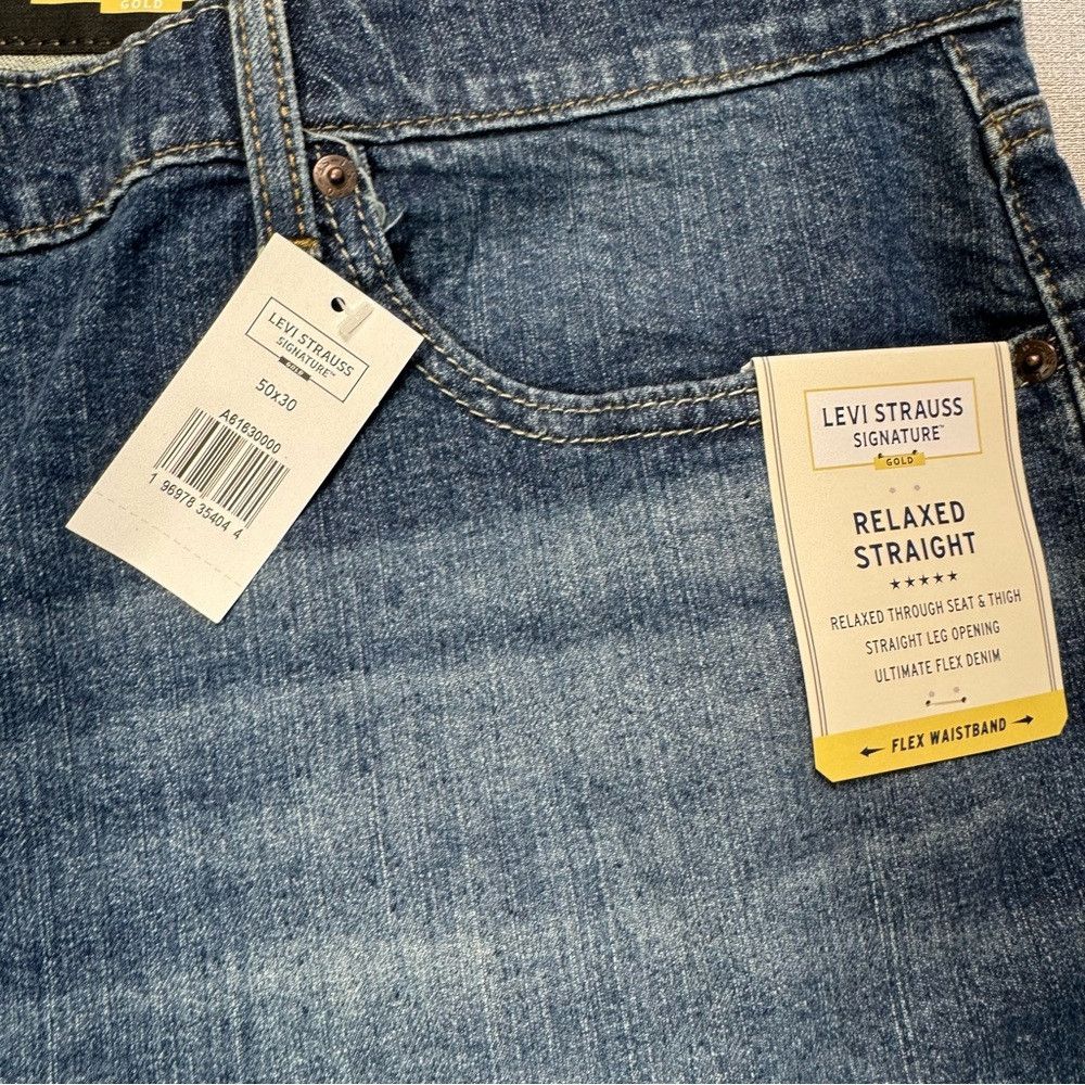Levi's NWT New Levi Strauss Signature Relaxed Fit Flex Hazy Horizo Size US 44 / EU 60 - 6 Thumbnail