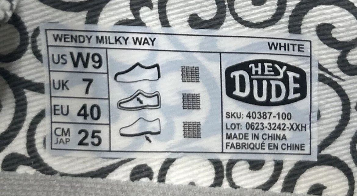 Other Size 9 - Women’s Hey Dude Wendy Slip-Ons 40387-100 Men’s 7.5 Size US 9 / IT 39 - 8 Thumbnail
