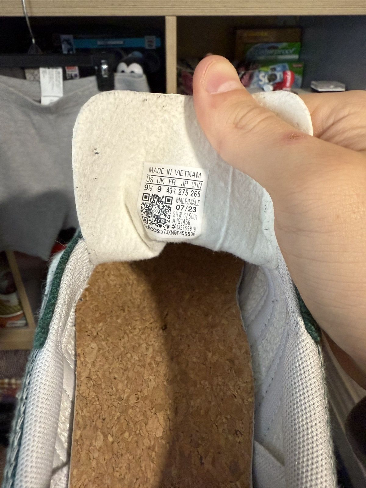 Adidas Adidas Gazelle Sean Wotherspoon Hemp Green Size US 9.5 / EU 42-43 - 6 Thumbnail