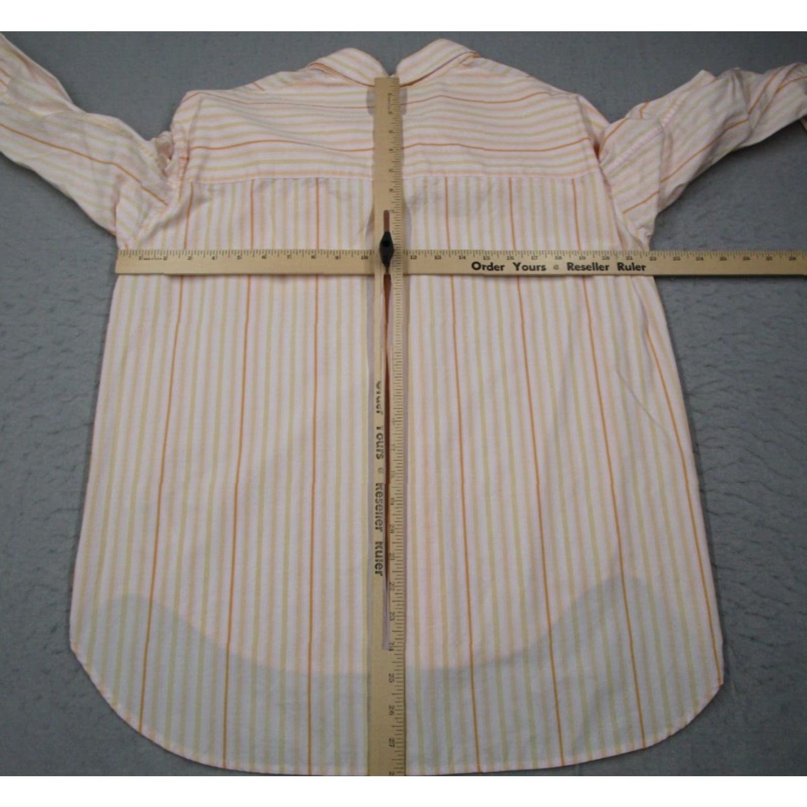 Aritzia Aritzia Wilfred Free Shirt Womens 2XS Yellow Lilac Button Up Relaxed Barlowe Size XXS / US 00 / IT 34 - 6 Thumbnail
