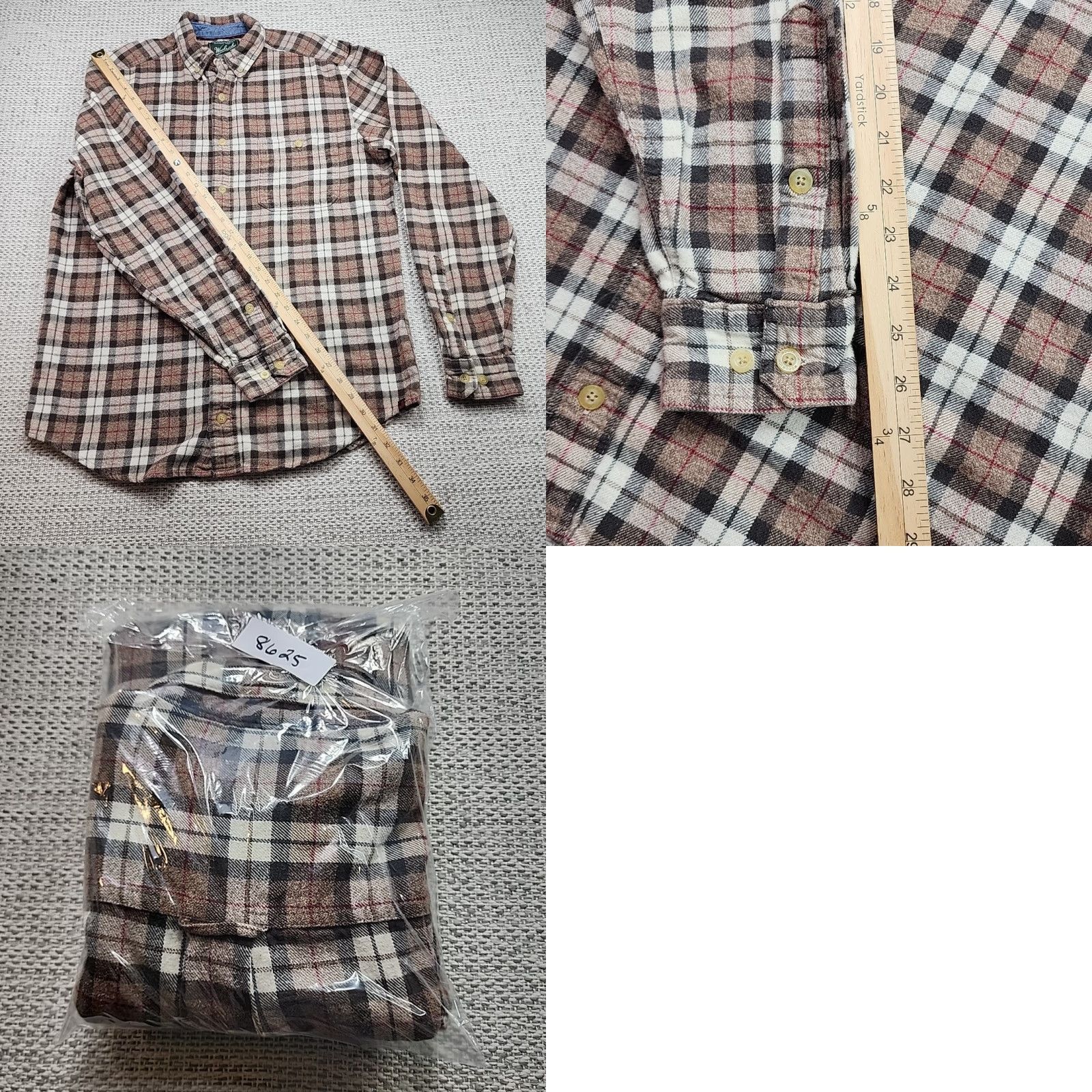 Vintage VINTAGE Woolrich Flannel Button-Up Shirt Jacket Mens M Long Plaid Cotton Y2K Hipster Size US M / EU 48-50 / 2 - 9 Thumbnail