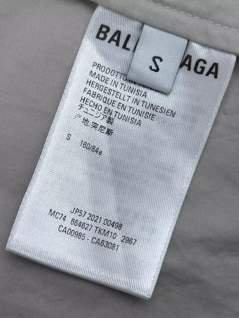 Balenciaga Balenciaga Cotton Oversized Graphic Shirt for Men-2506 Size US S / EU 44-46 / 1 - 9 Thumbnail