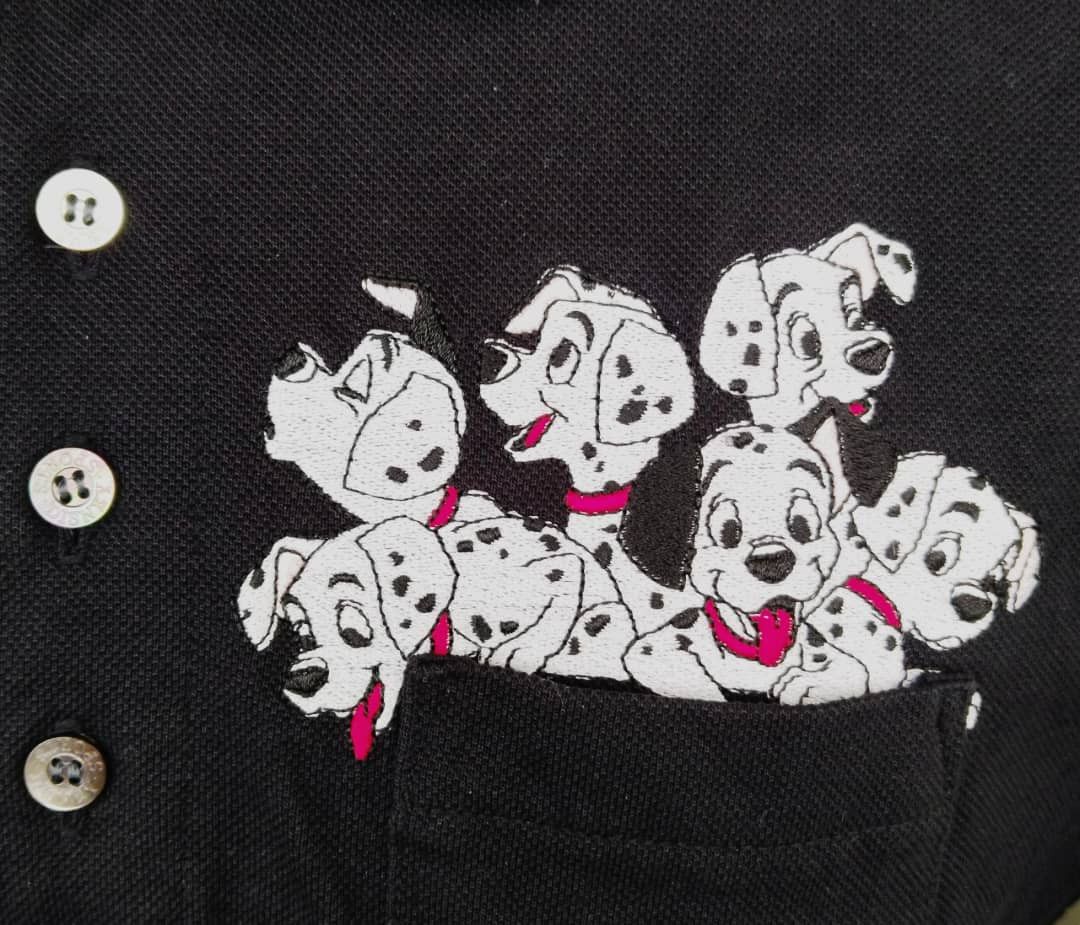 Cartoon Network × Disney × Japanese Brand Disney 101 Dalmatians Embroidered Long Sleeve Size US M / EU 48-50 / 2 - 2 Thumbnail
