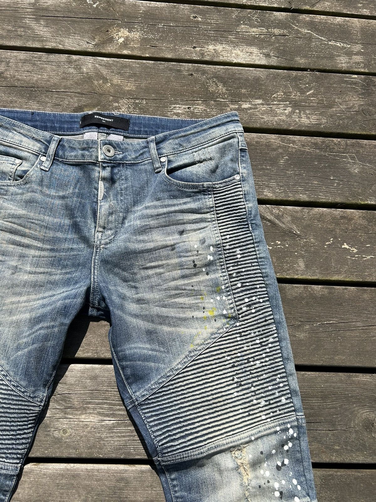 Represent Clo. Represent Slim Tapered Jeans Size US 34 / EU 50 - 4 Thumbnail