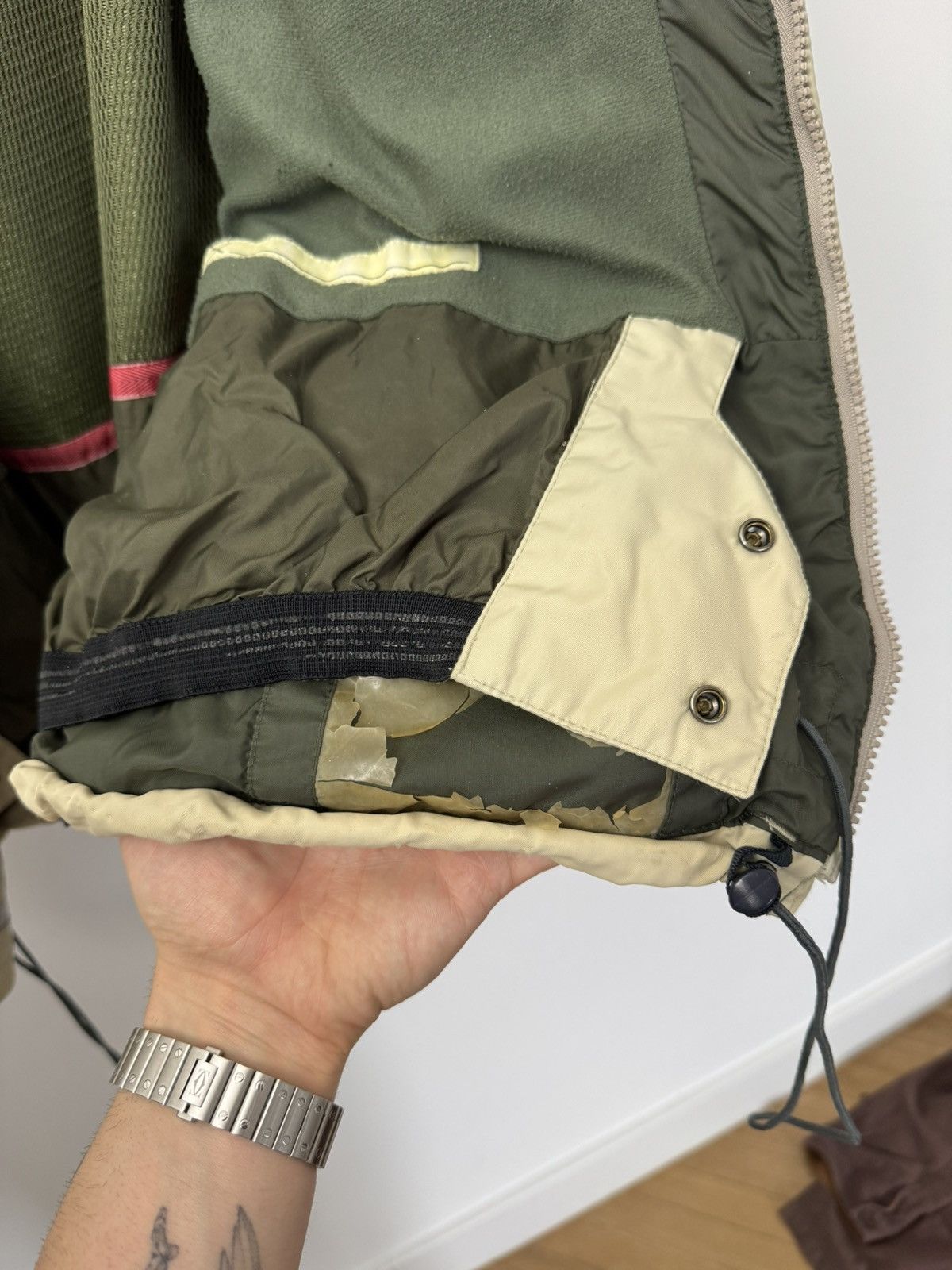 Burton Vintage beige Burton snowboard jacket biolite snow skate y2k Size US XL / EU 56 / 4 - 7 Thumbnail