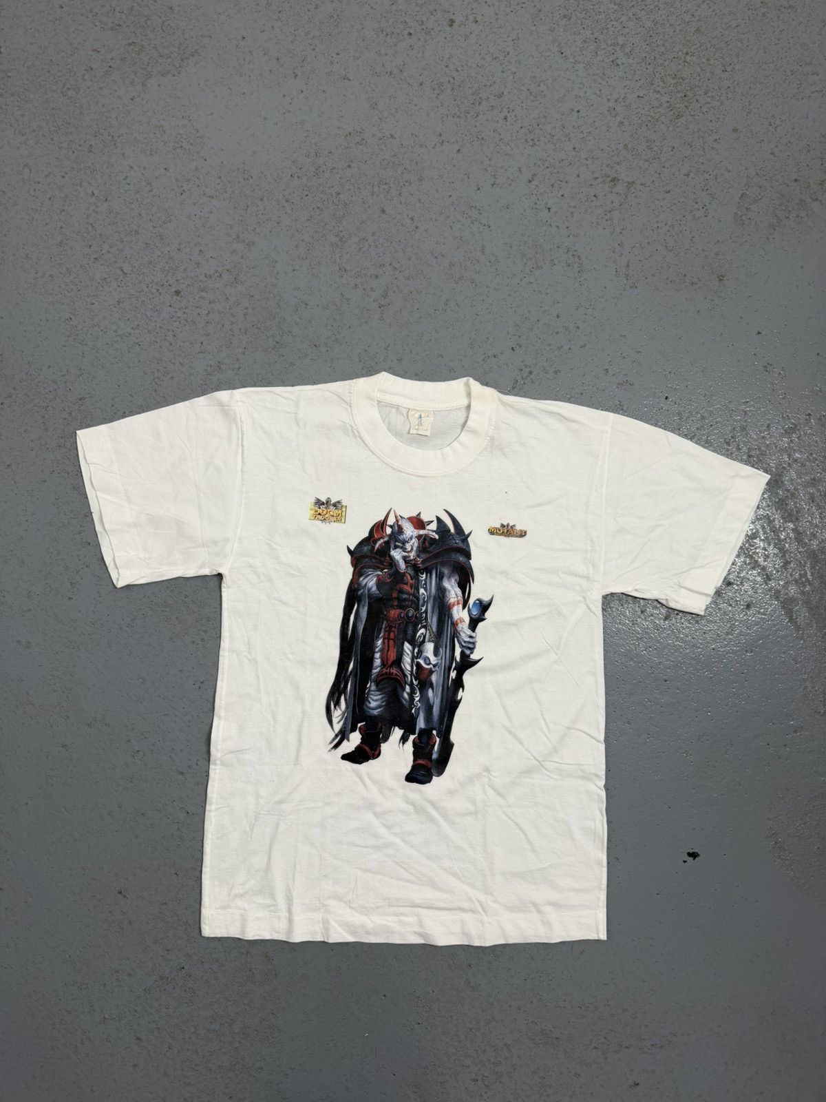 The Game Vintage 1995 Mega Dive Super Nintendo Doom Trooper Tee Size US L / EU 52-54 / 3 - 1 Thumbnail