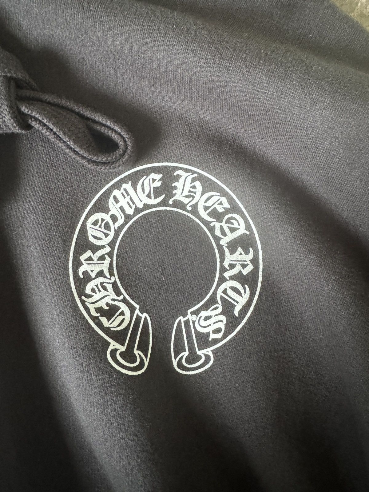 Chrome Hearts Chrome Hearts Horse Shoe Floral Hoodie Size US S / EU 44-46 / 1 - 4 Thumbnail
