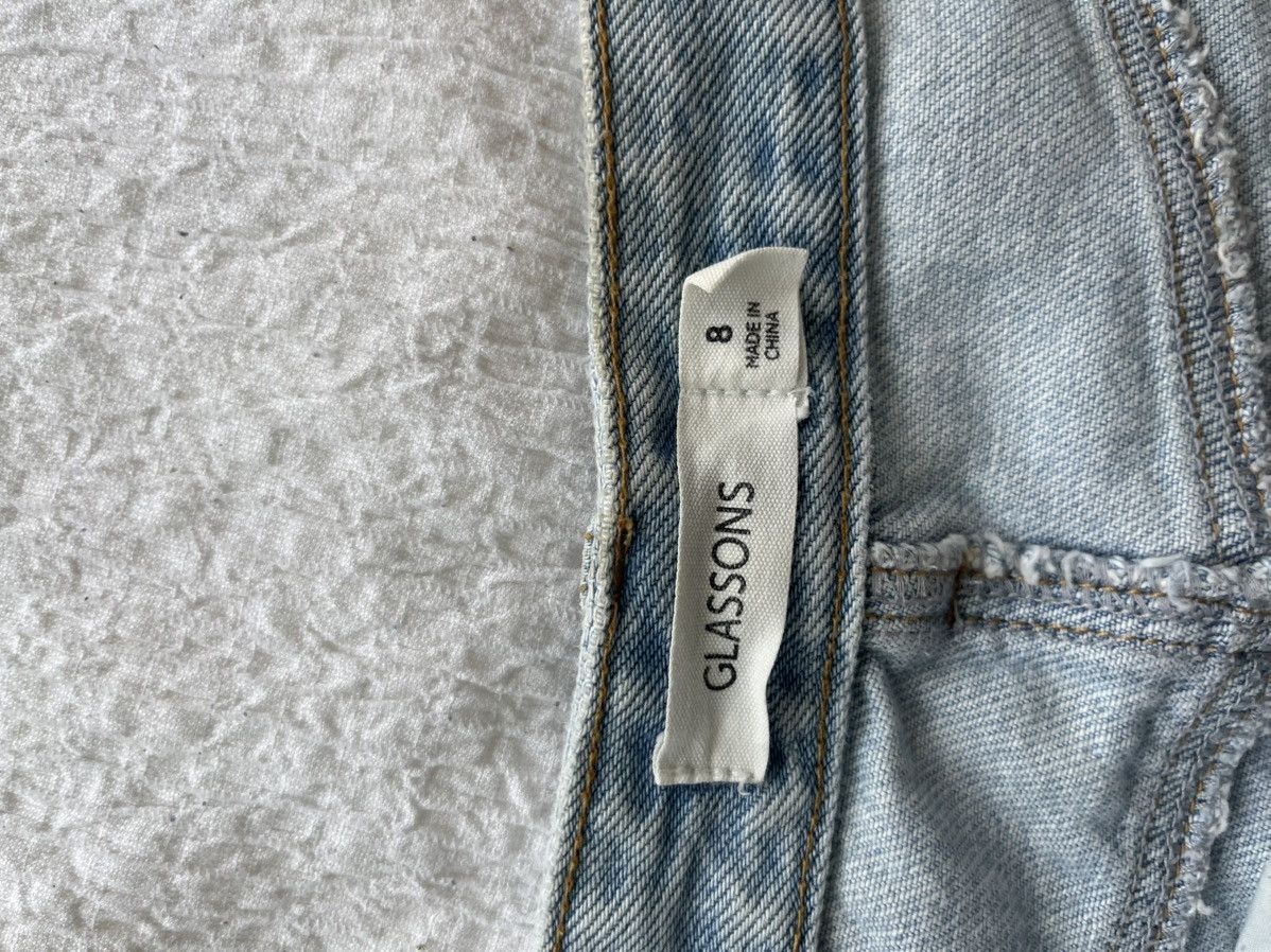 Other GLASSONS LOW RISE MINI SKIRT Size 30" / US 8 / IT 44 - 3 Thumbnail