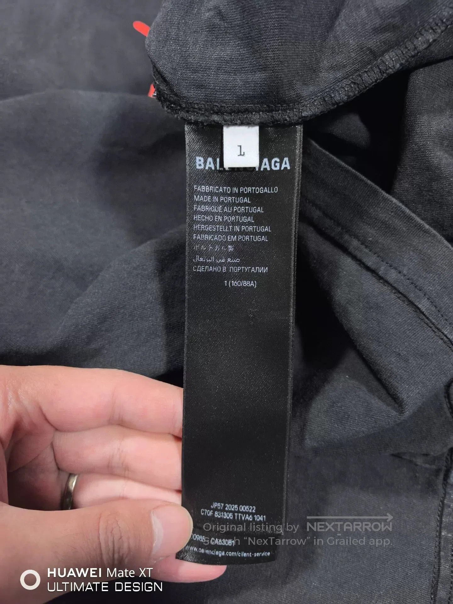 Balenciaga Balenciaga x PUMA Short Sleeve T-Shirt. Size US L / EU 52-54 / 3 - 5 Thumbnail