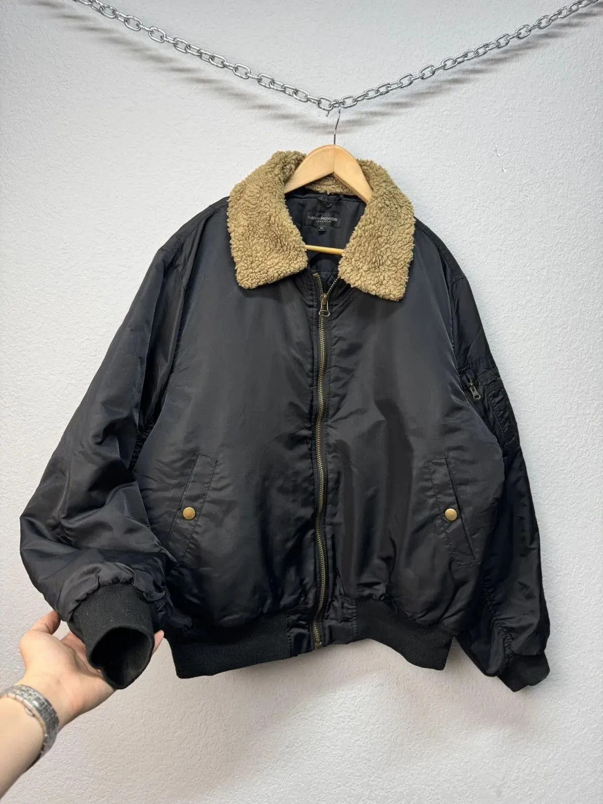 Schott Japanese Avant-Garde Black Bomber Jacket Size US XL / EU 56 / 4 - 1 Thumbnail