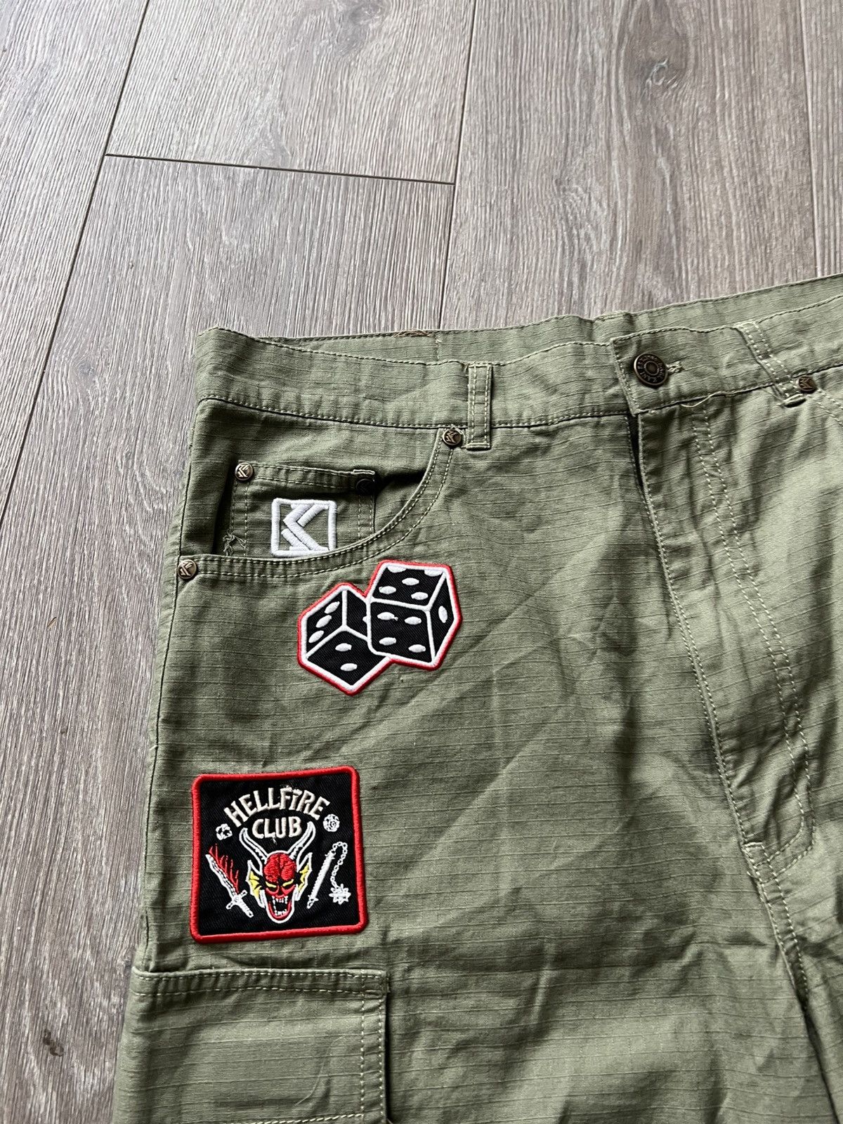 Karl Kani Karl Kani Cargo Shorts Rap Size US 32 / EU 48 - 10 Thumbnail
