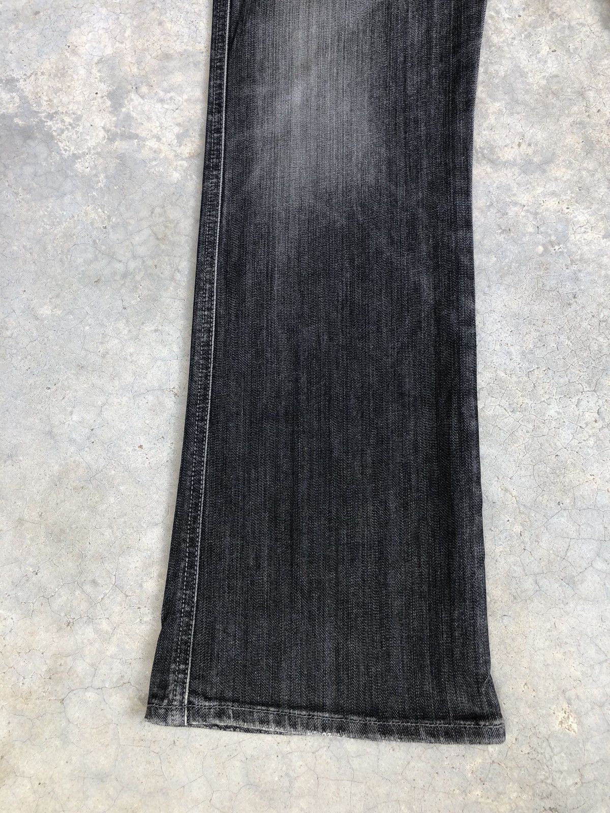If Six Was Nine Y2k Wrangler Flared Jeans Distressed Jeans Size US 33 - 6 Thumbnail