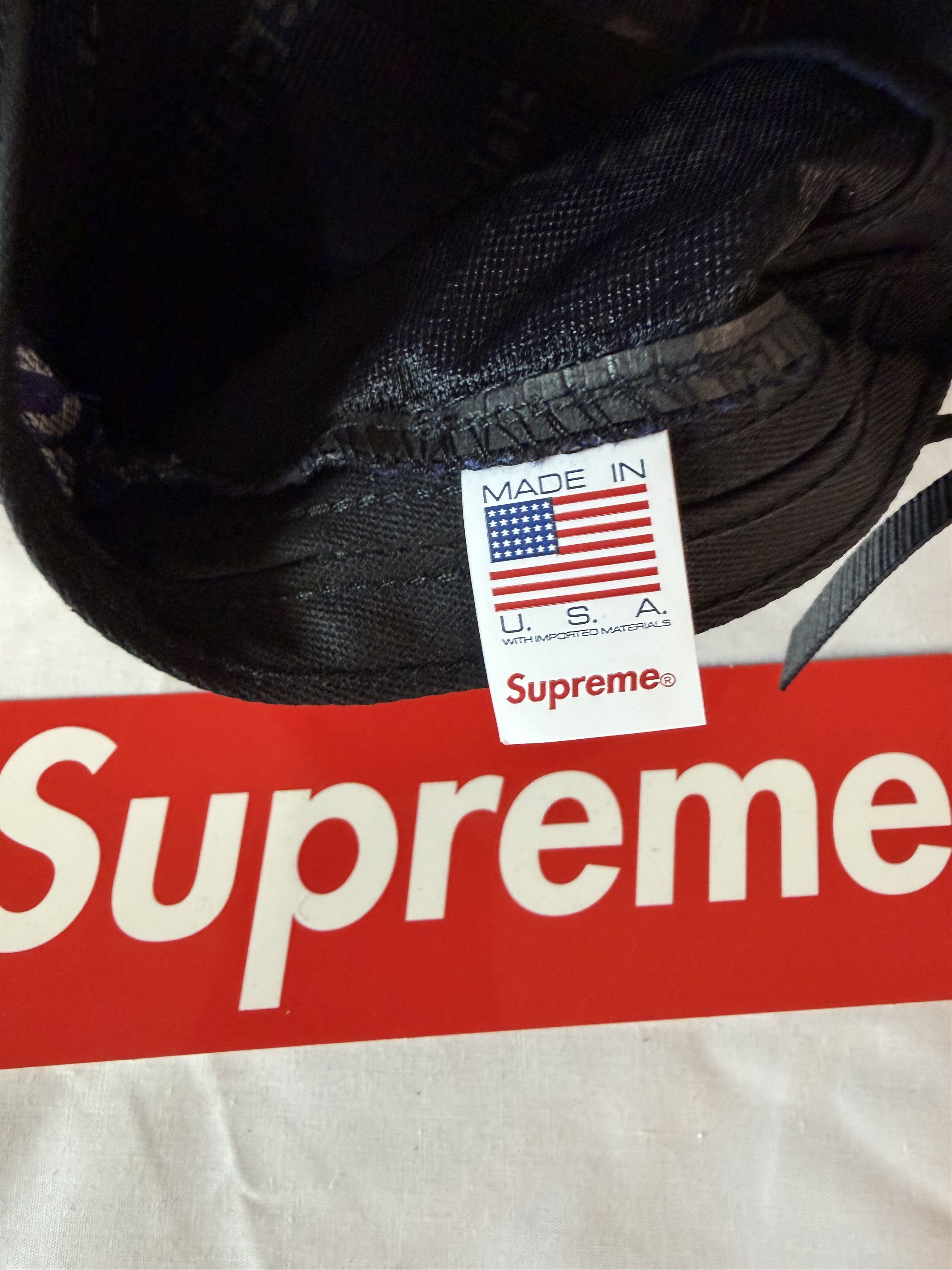 Supreme Reflective Jacquard Camp Cap Size ONE SIZE - 11 Thumbnail