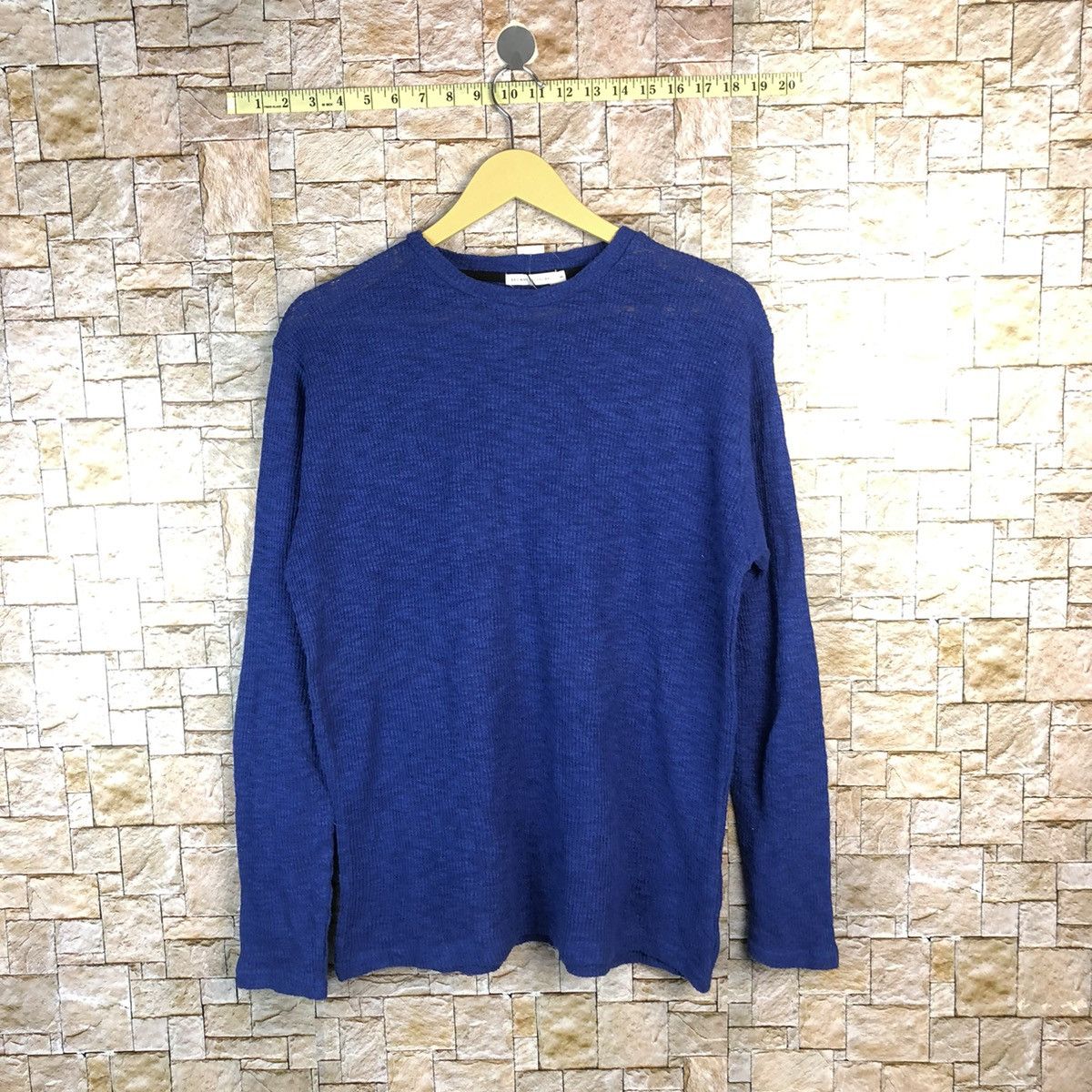 Homespun Knitwear × Japanese Brand Browny Standard Blue Knitwear #A819 Size M / US 6-8 / IT 42-44 - 1 Thumbnail