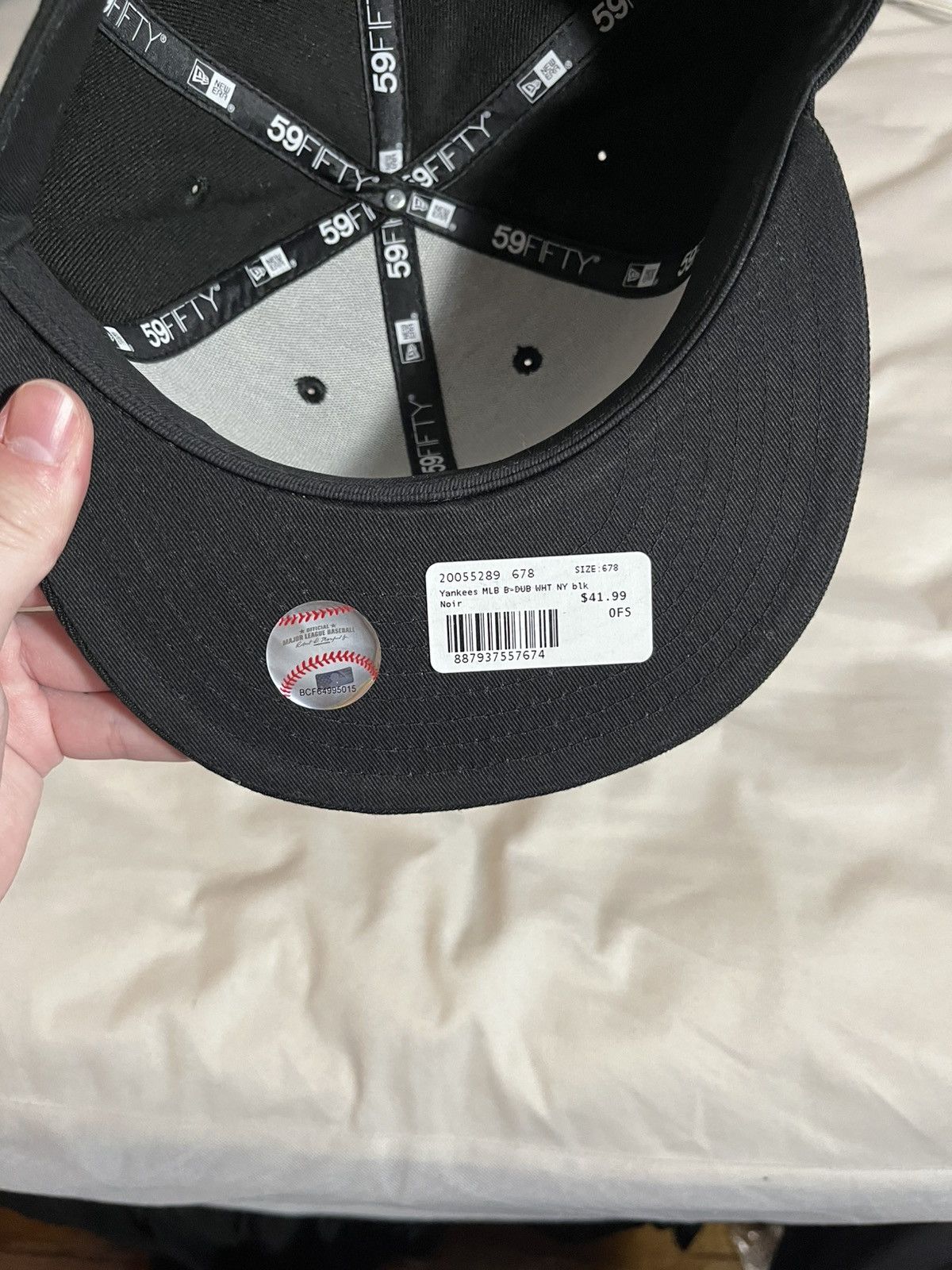 New York Yankees Ny yankees fitted hat 59fifty size 6 7/8 Size ONE SIZE - 3 Thumbnail