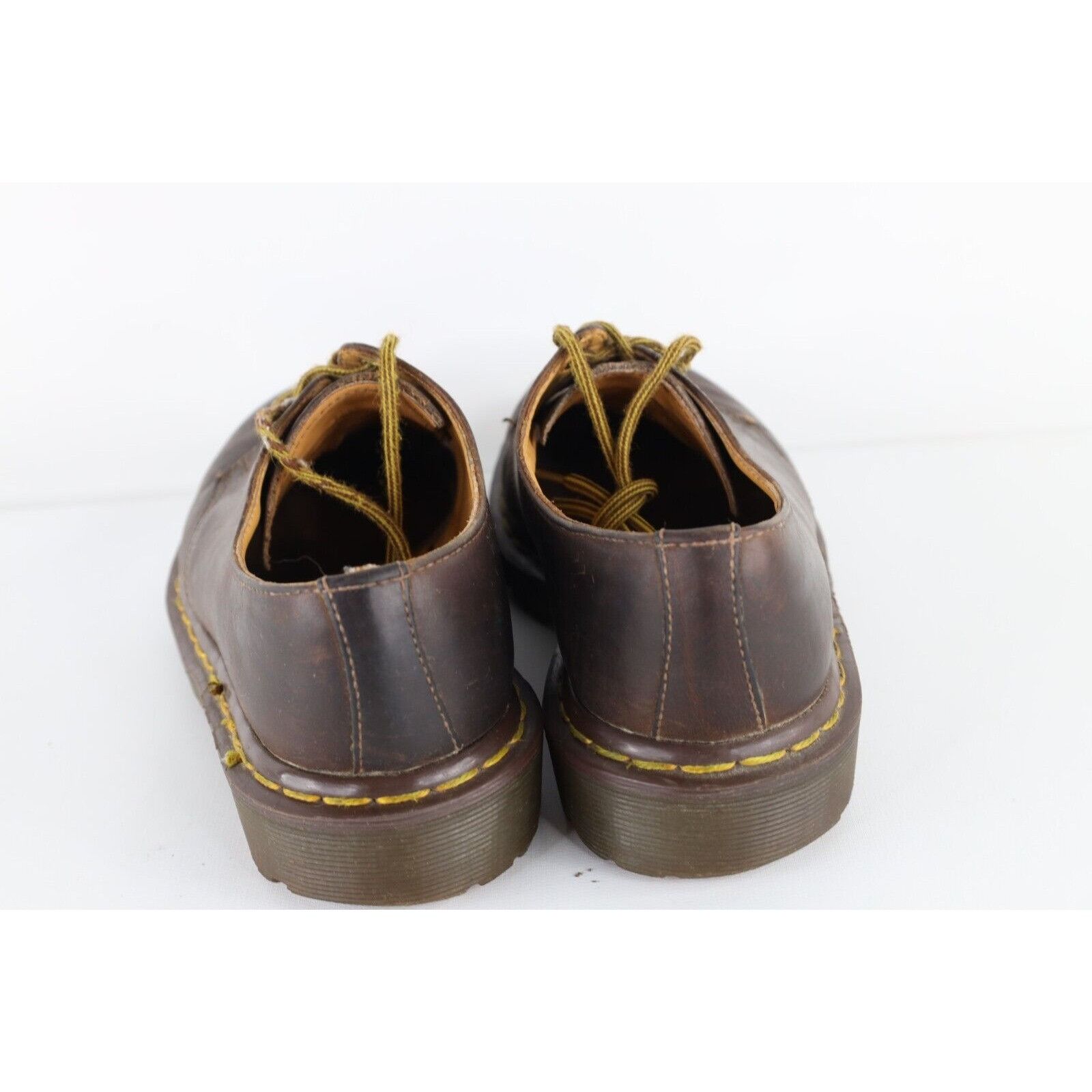 Dr. Martens × Vintage Vintage 90s Dr MartensDistressed Chunky Leather Oxford Shoes Size US 7 / EU 40 - 6 Thumbnail