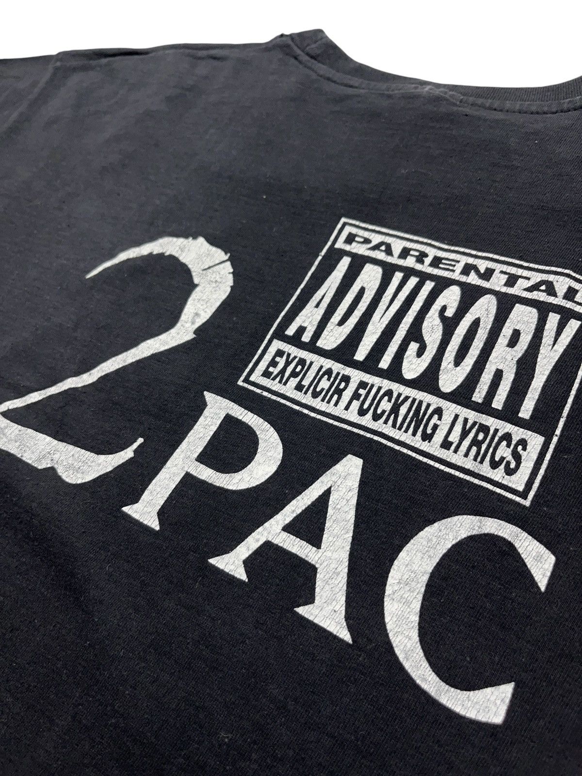 Rap Tees Vintage 90s 2Pac Bootleg Rap Tee Single Stitch Snoop Dogg Size US XL / EU 56 / 4 - 9 Thumbnail