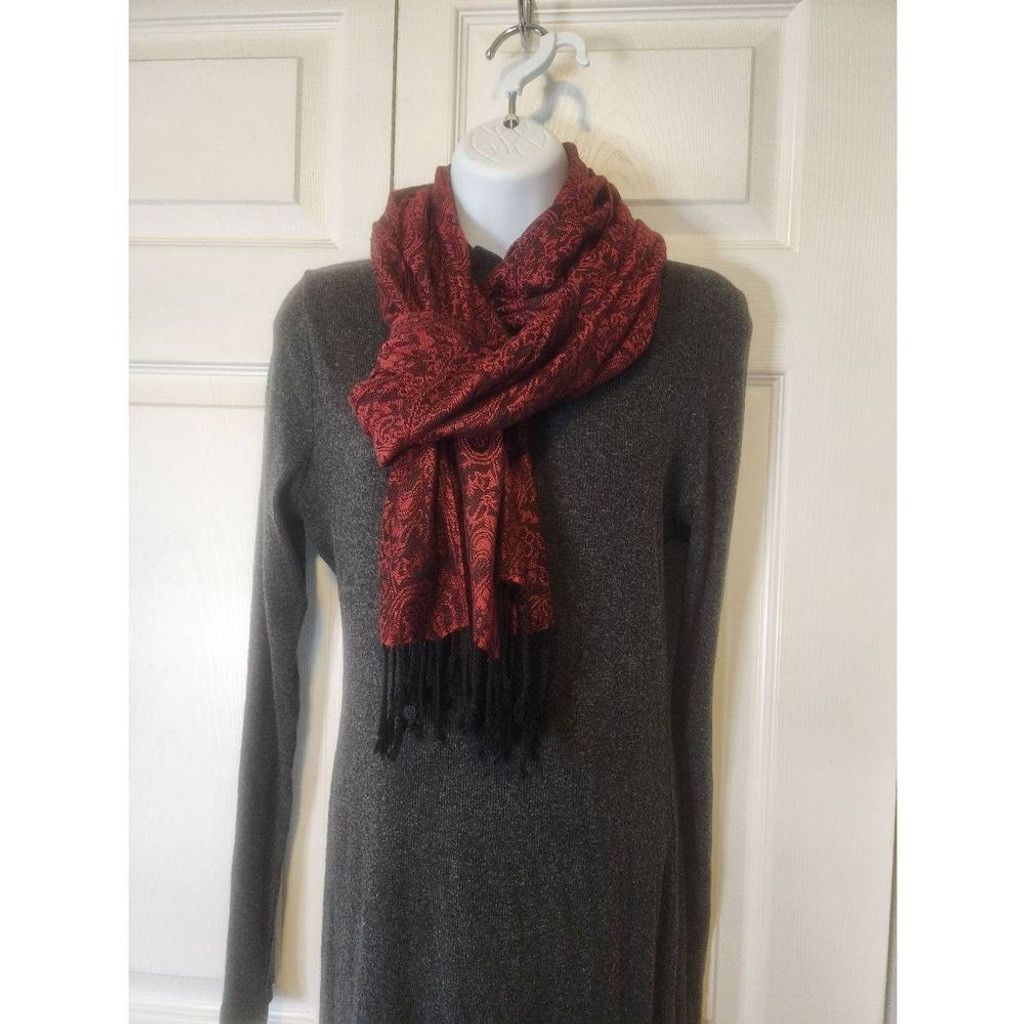 Other Red Paisley scarf 20× 71 Size ONE SIZE - 1 Thumbnail