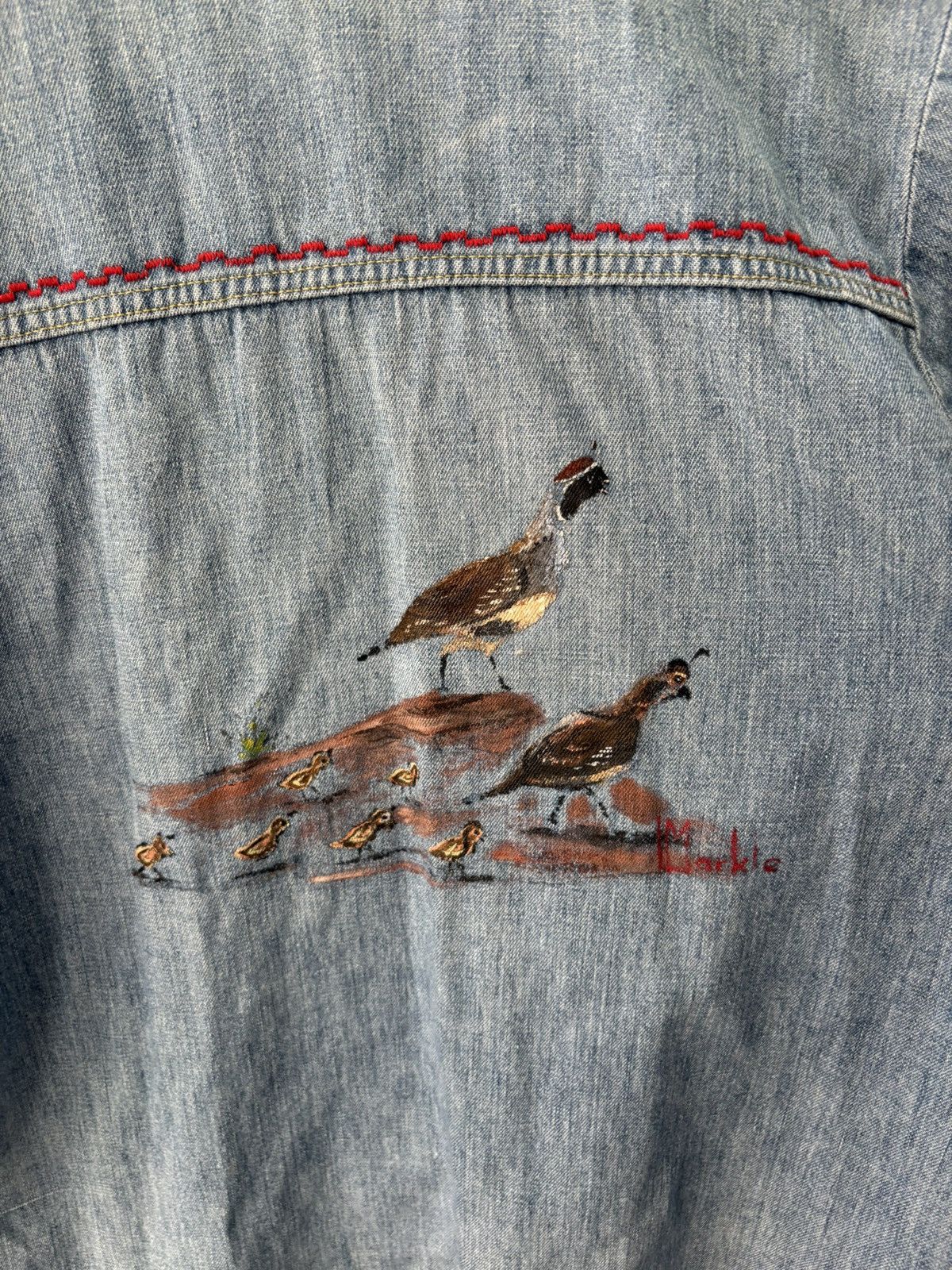 Other Vintage 1970s Yankshire “Big Yank” Denim Overshirt Size US M / EU 48-50 / 2 - 4 Thumbnail