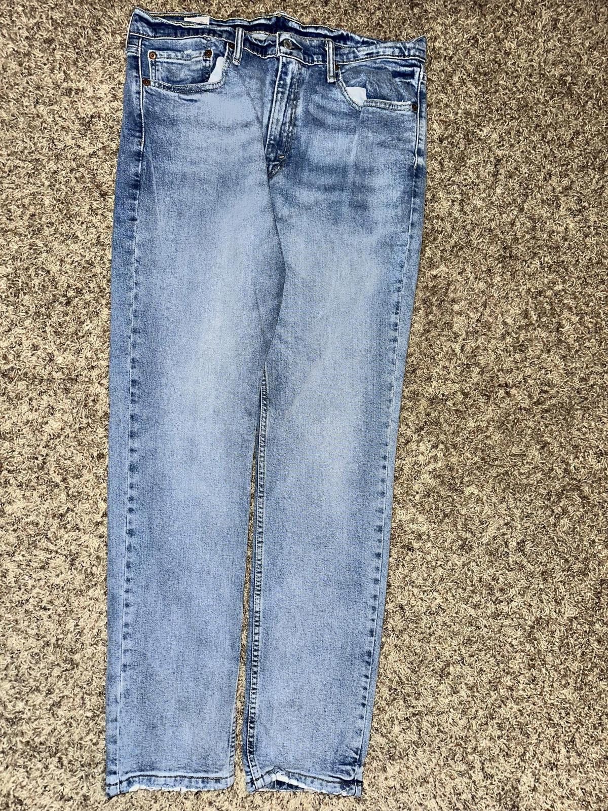 Levi's Men's Levi 511 Light Washed Blue Denim Pants Size US 36 / EU 52 - 1 Thumbnail