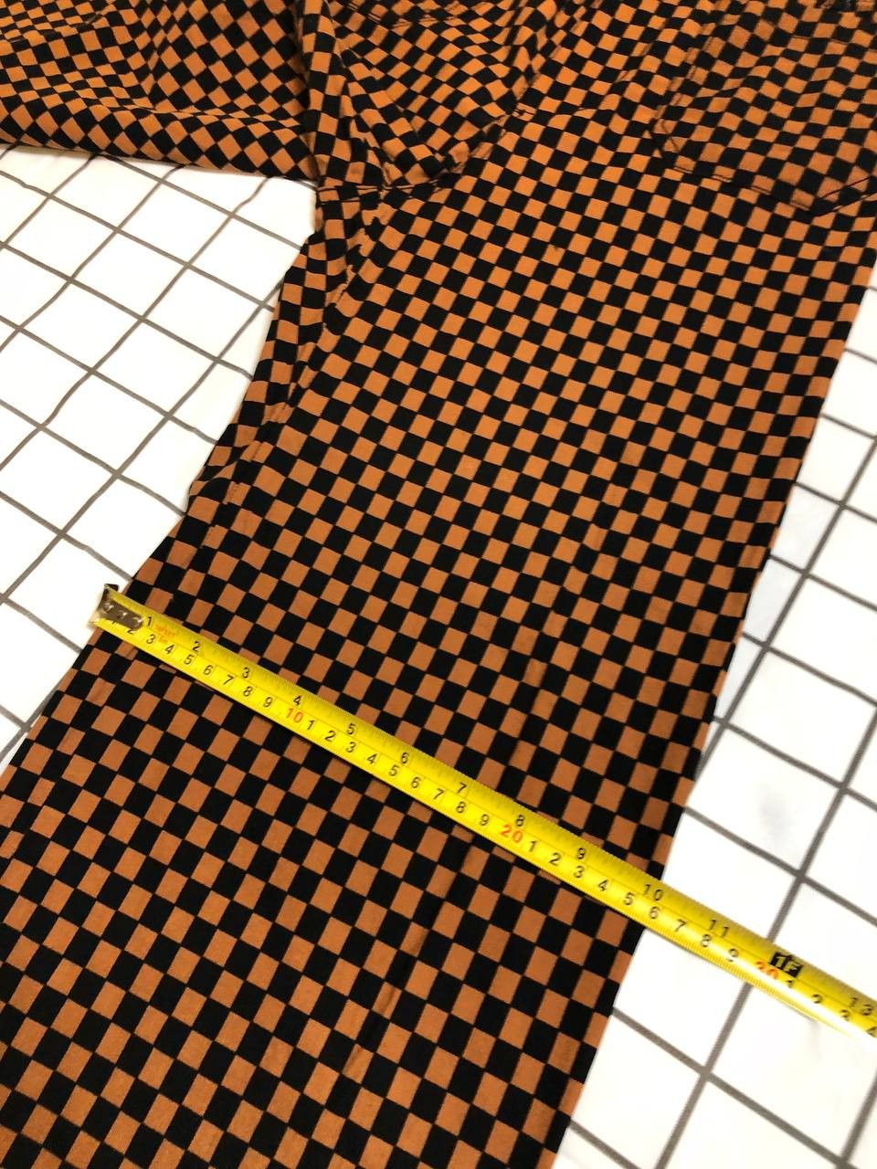 Other Maeve by Anthropologie Orange Brown and Black Checkered the Size US 26 / EU 42 - 7 Thumbnail