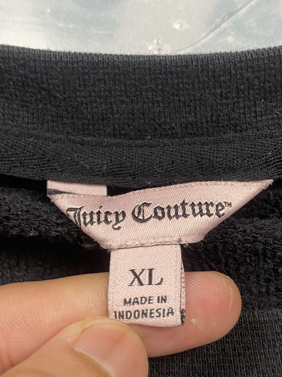 Juicy Couture Juicy Coutore Crowned Wide Boxy Crewneck Size XL / US 12-14 / IT 48-50 - 4 Thumbnail