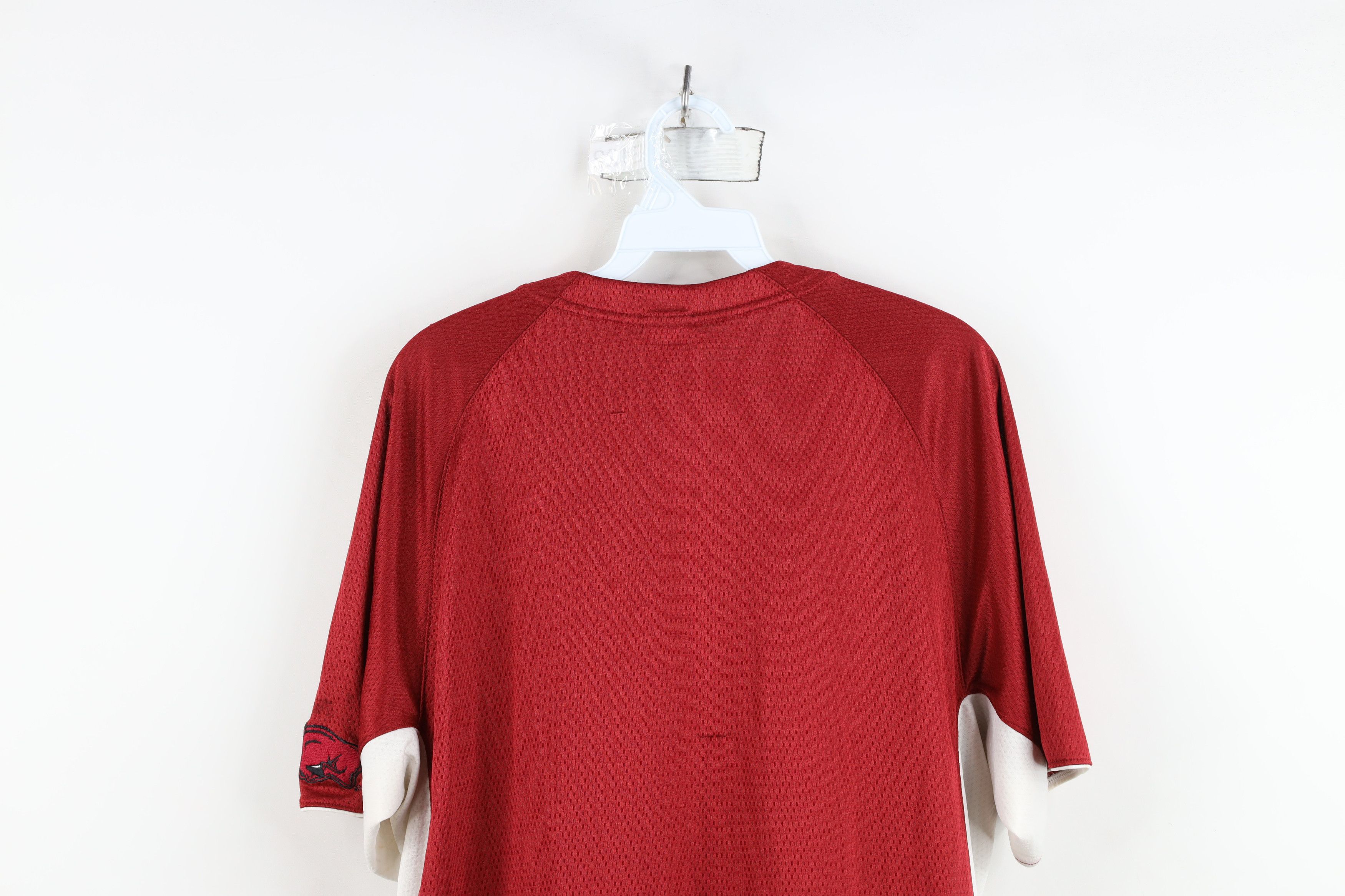 Nike Nike University of Arkansas Baseball Jersey Henley Shirt Size US S / EU 44-46 / 1 - 15 Thumbnail