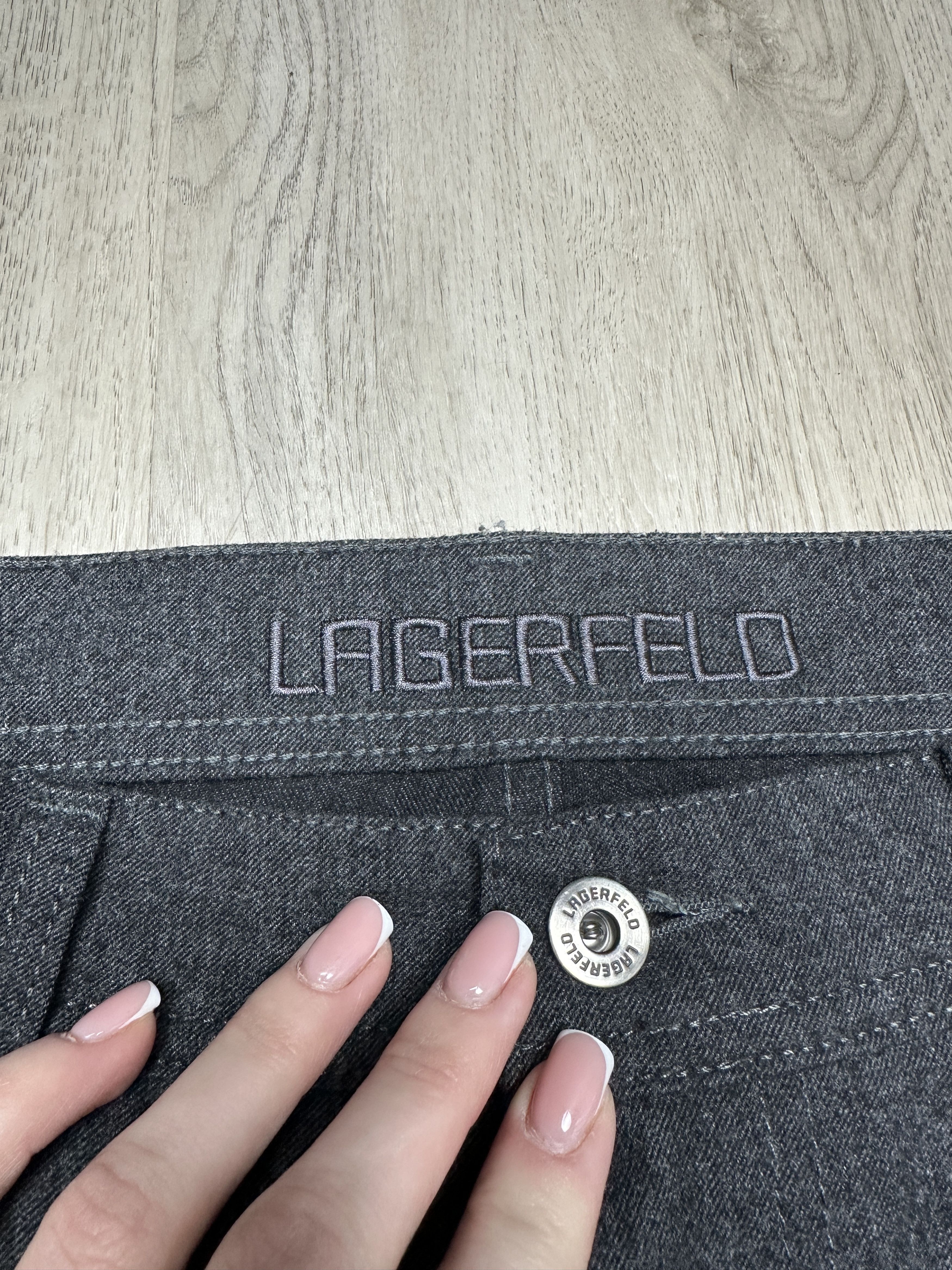 Karl Lagerfeld Lagerfeld Mens Wool Chino Pants Size US 36 / EU 52 - 3 Thumbnail