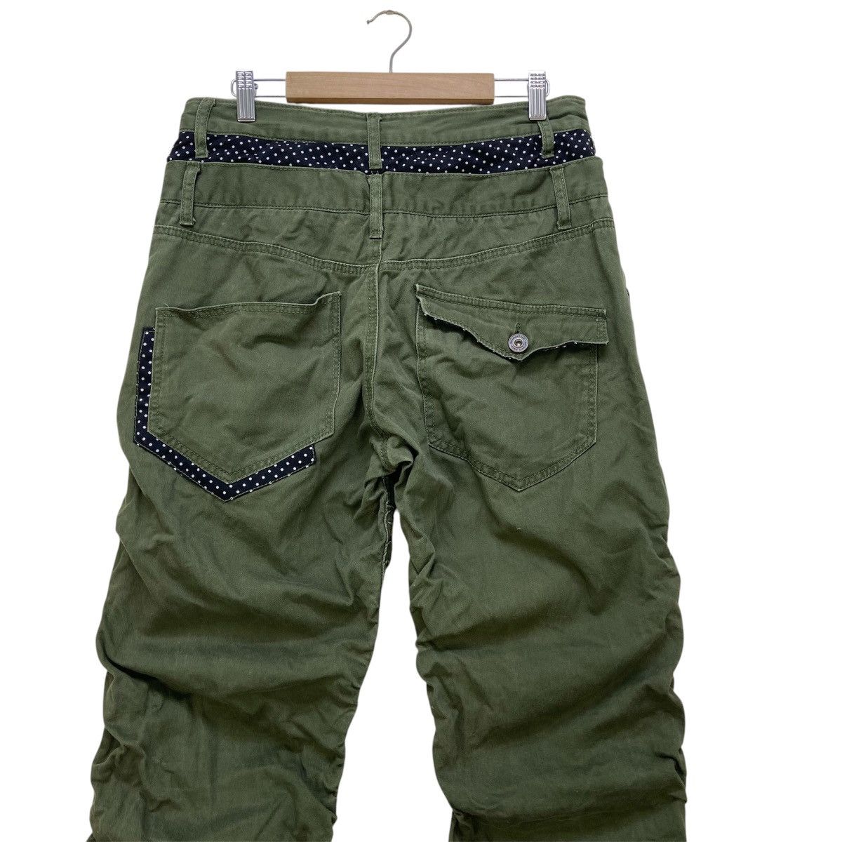 Japanese Brand Japanese Street Fashion Double Waist Hip Hop Pants Size US 30 / EU 46 - 4 Thumbnail