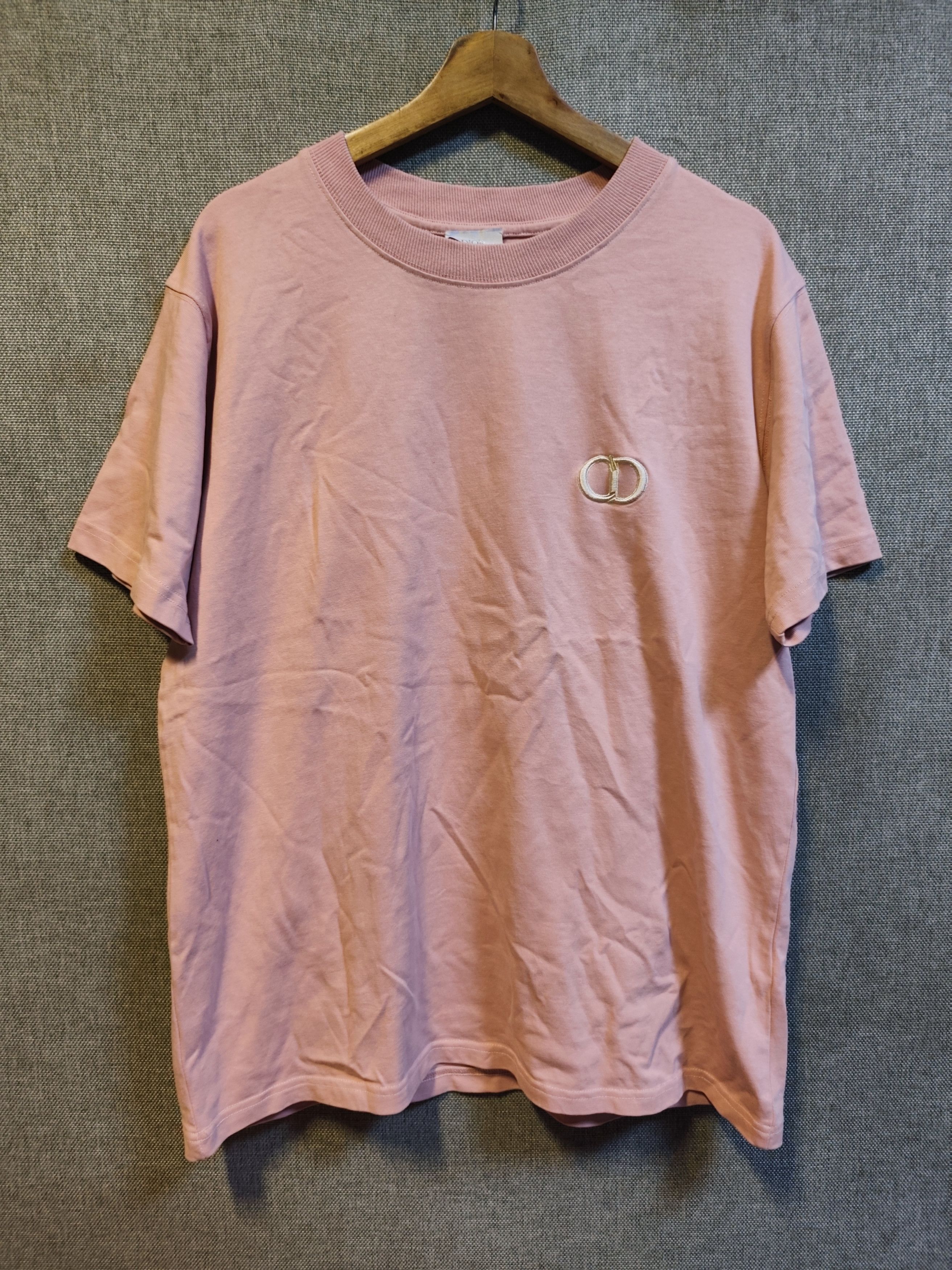 Dior ​Dior CD Icon Logo Embroidered Tee Kim Jones Size US L / EU 52-54 / 3 - 1 Thumbnail