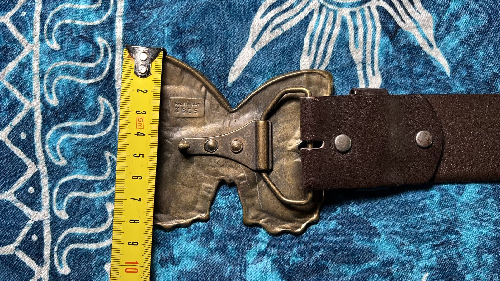 Vintage Vintage belts Butterfly made in Italy y2k Size 36 - 17 Thumbnail
