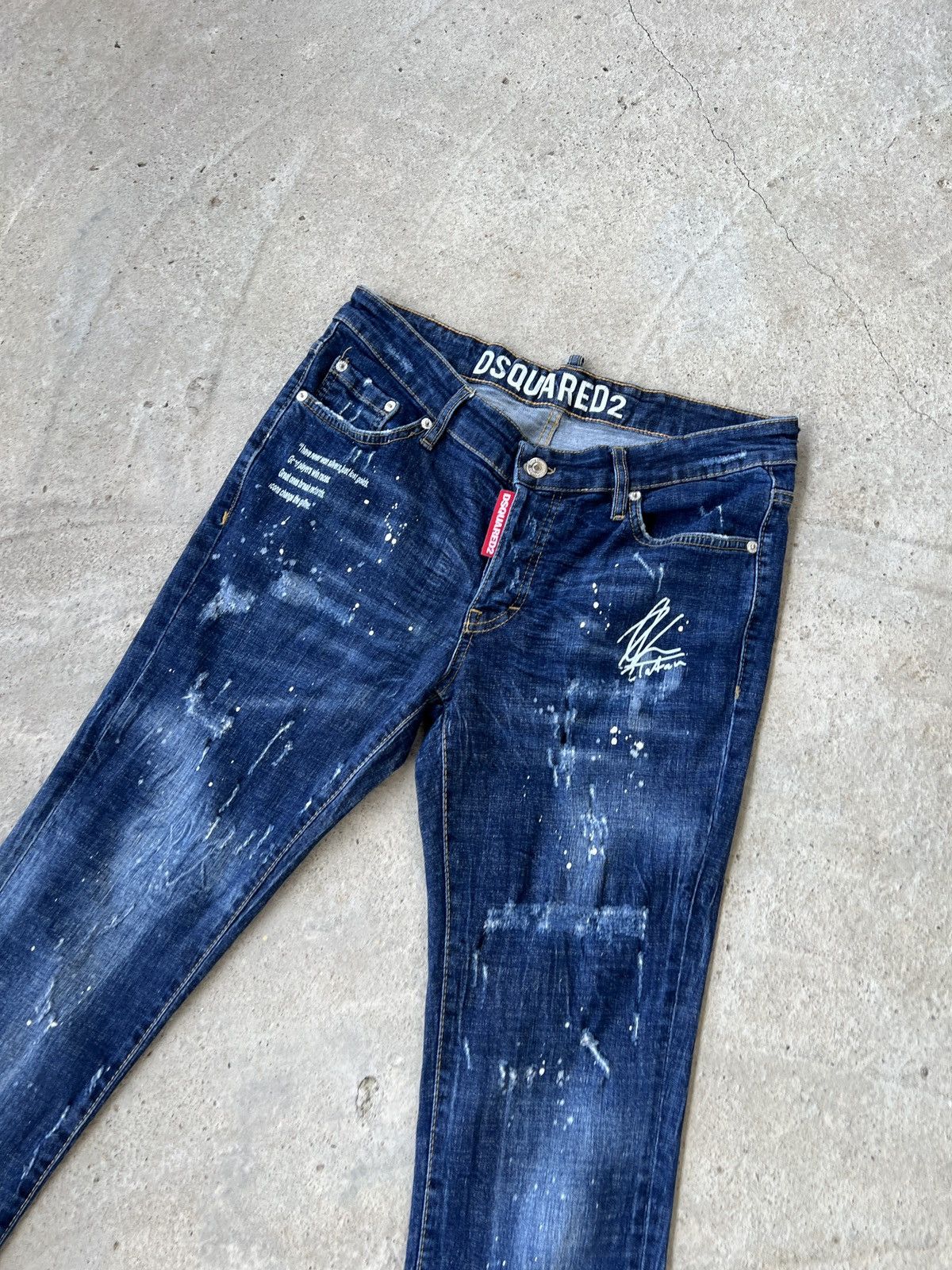 Dsquared2 Dsquared2 Ibrahimovic Jeans Size US 30 / EU 46 - 2 Thumbnail
