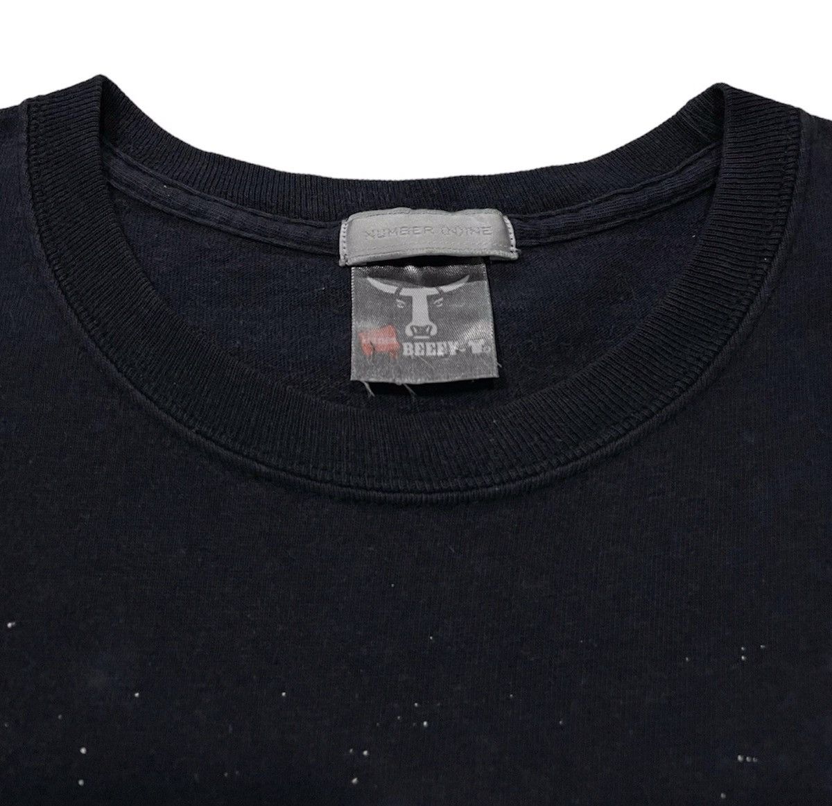 Number (N)ine AW06 “Noir “ Exclusive Staff T-Shirt Size US M / EU 48-50 / 2 - 4 Thumbnail