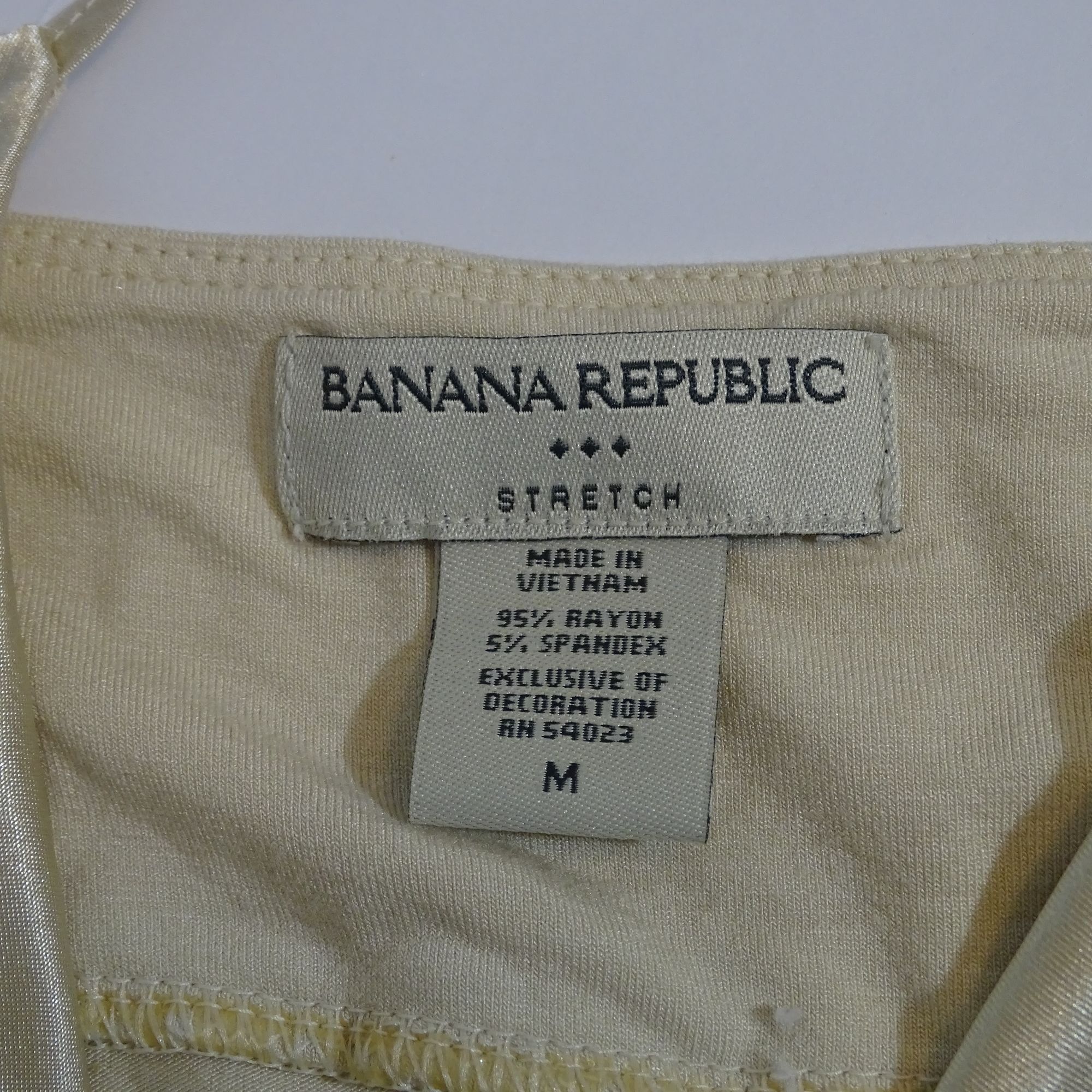 Banana Republic Banana Republic Women Beige Stretchy Camisole Tan Size M Size M / US 6-8 / IT 42-44 - 4 Thumbnail