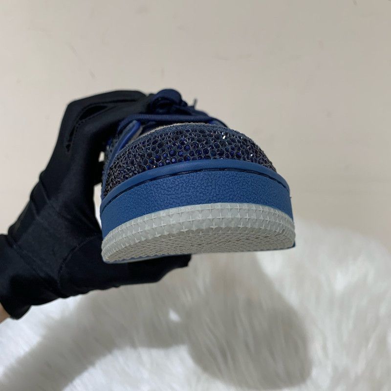 Louis Vuitton Colorful Sparkling Trainer Sneakers -2505