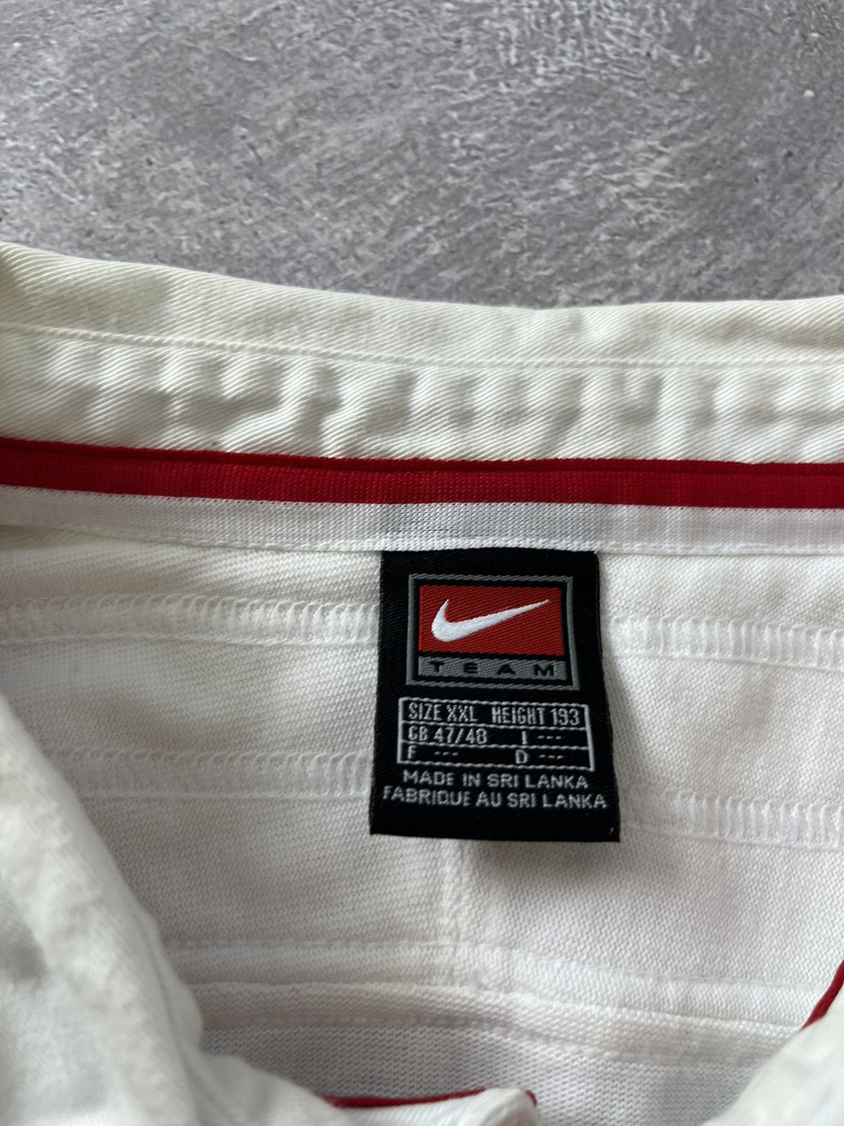 Nike Vintage Nike Team England Rugby Union 99-01 Long Sleeve Polo Size US XXL / EU 58 / 5 - 9 Thumbnail