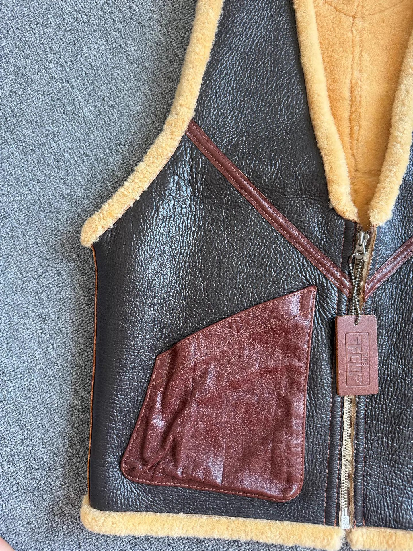 Other THE FEW C3 nonMA1 Shearling Jacket 34 Unisex Small Size XXS / US 00 / IT 34 - 3 Thumbnail