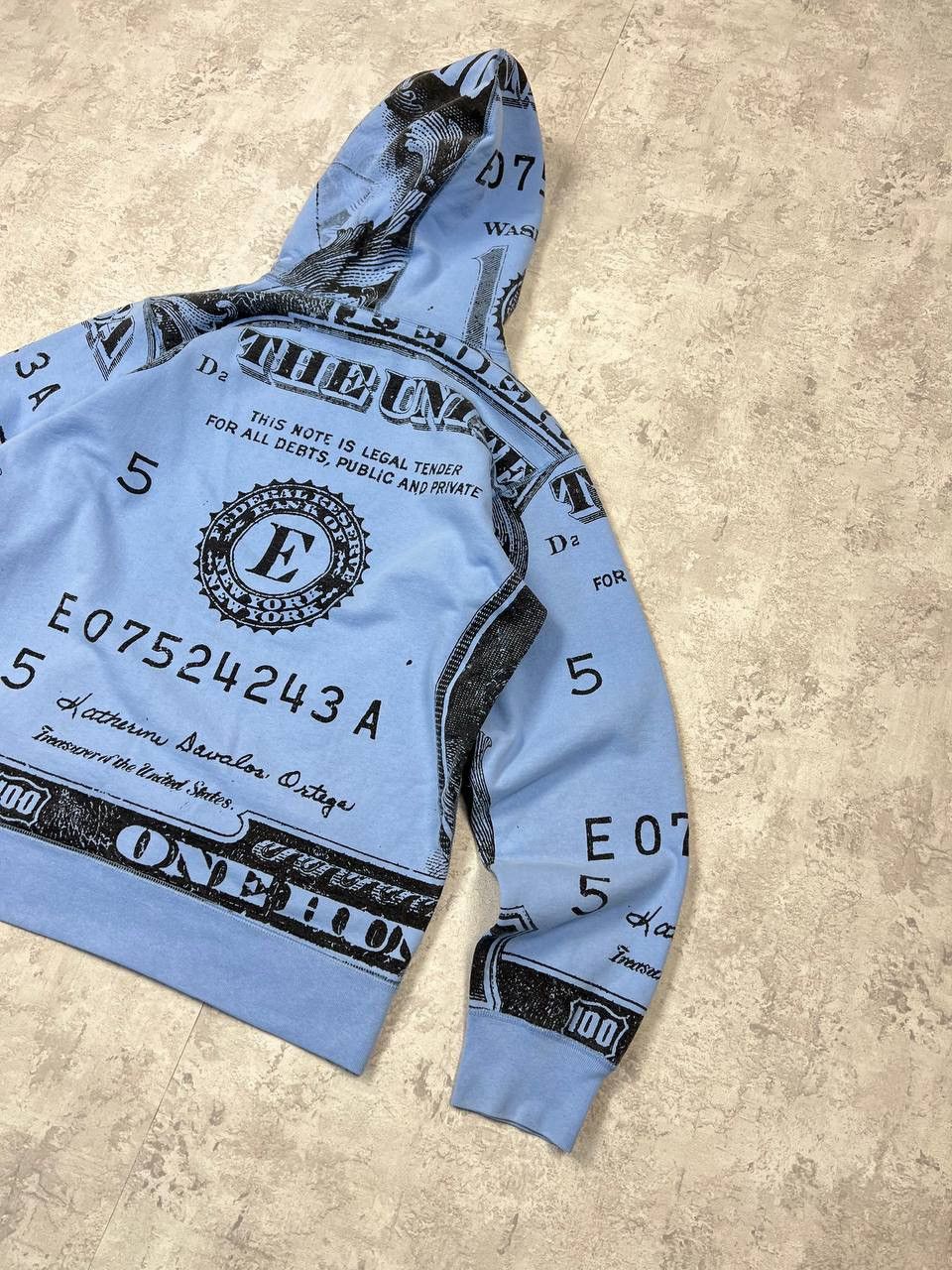 Supreme Supreme Benjamin Franklin 100 Dollar Bill Hoodie Size US L / EU 52-54 / 3 - 11 Thumbnail