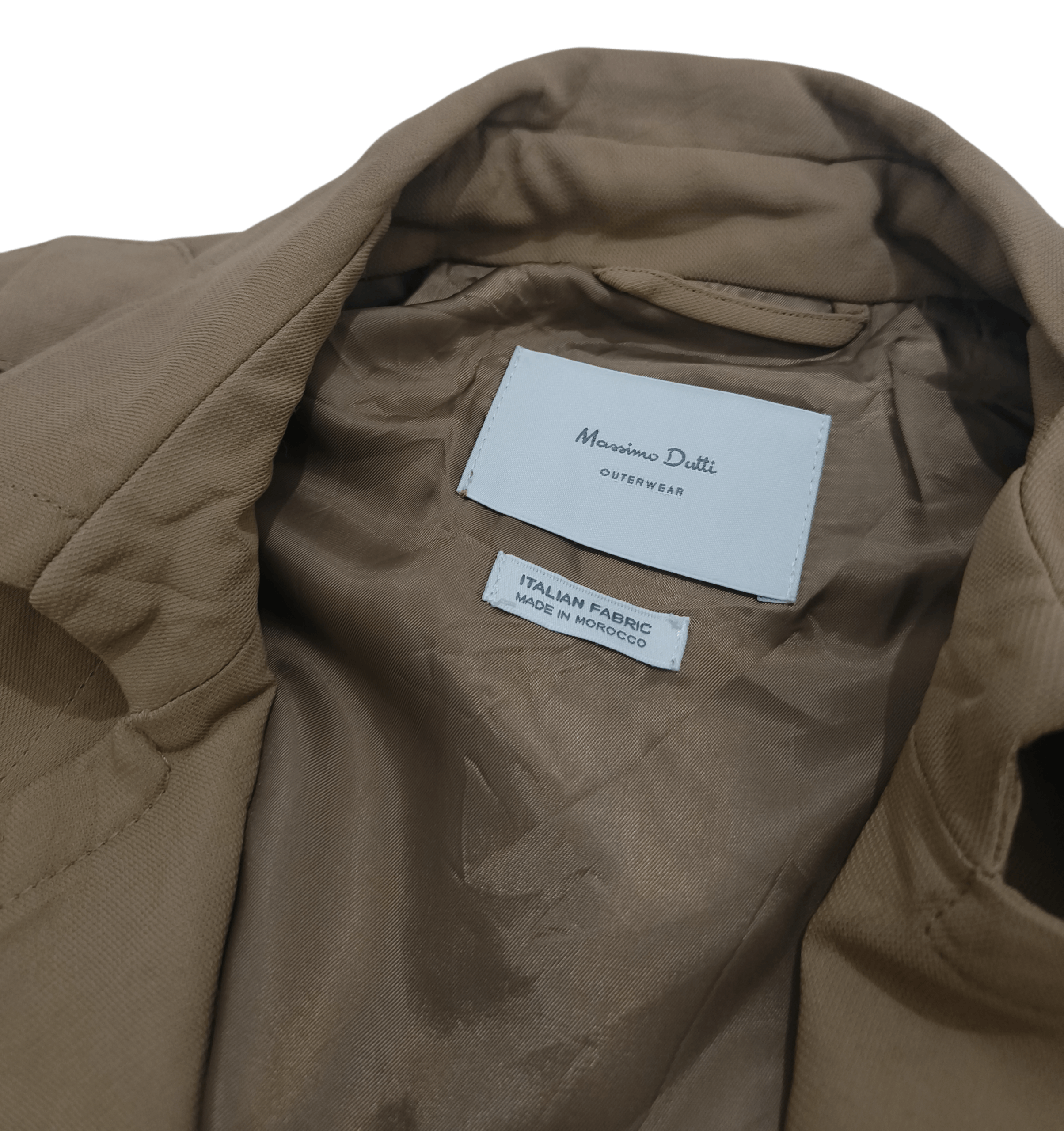 Massimo Dutti Authentic! MASSIMO DUTTI Women's Trench Coat Size M / US 6-8 / IT 42-44 - 6 Thumbnail