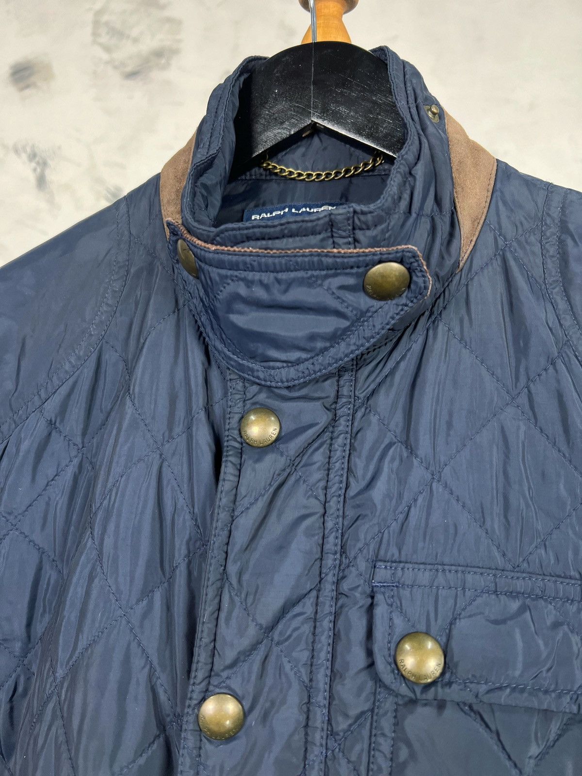 Ralph Lauren Polo Ralph Lauren Sport Blue Quilted Jacket Size L - XL Size XL / US 12-14 / IT 48-50 - 7 Thumbnail