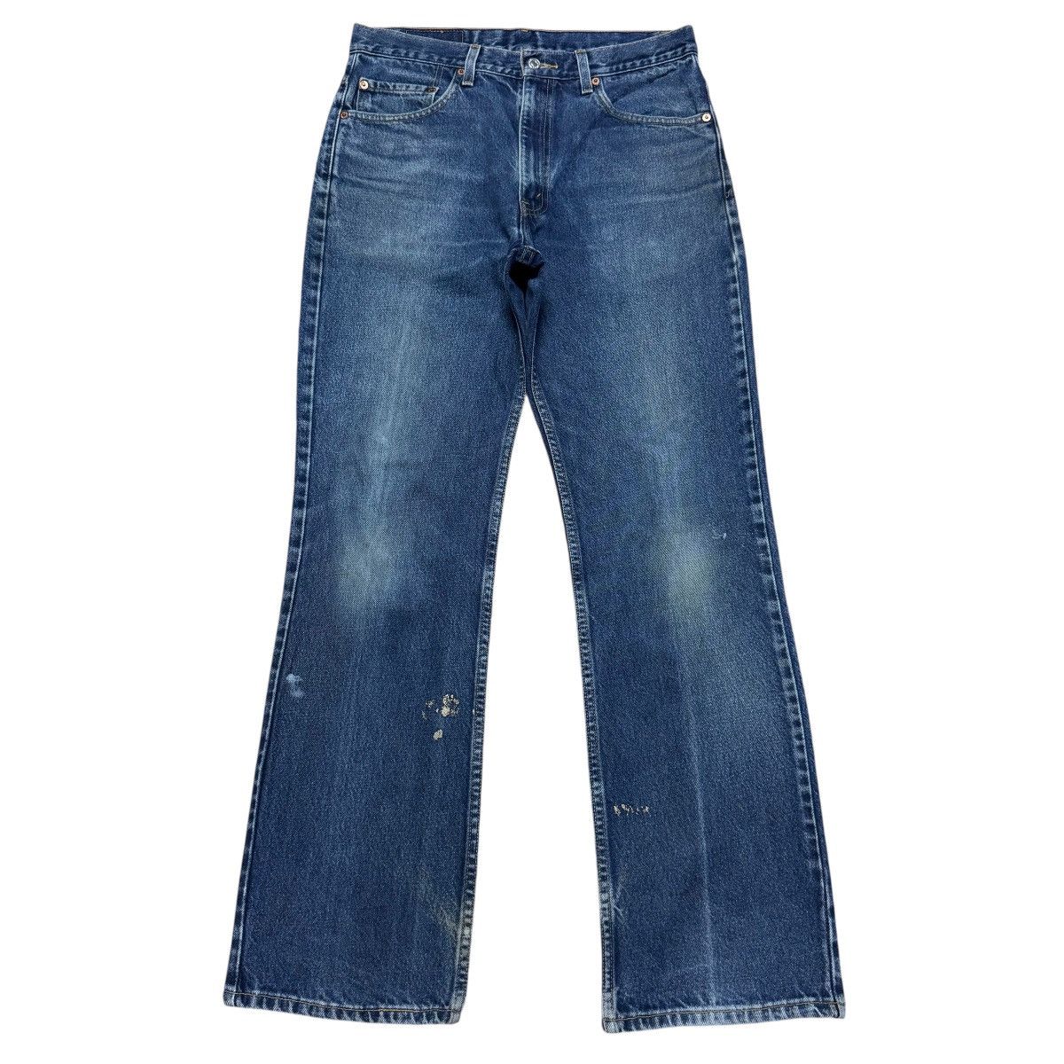 Levi's Vintage 90s Levis 517 Flare Jeans Painter Size US 33 - 1 Thumbnail
