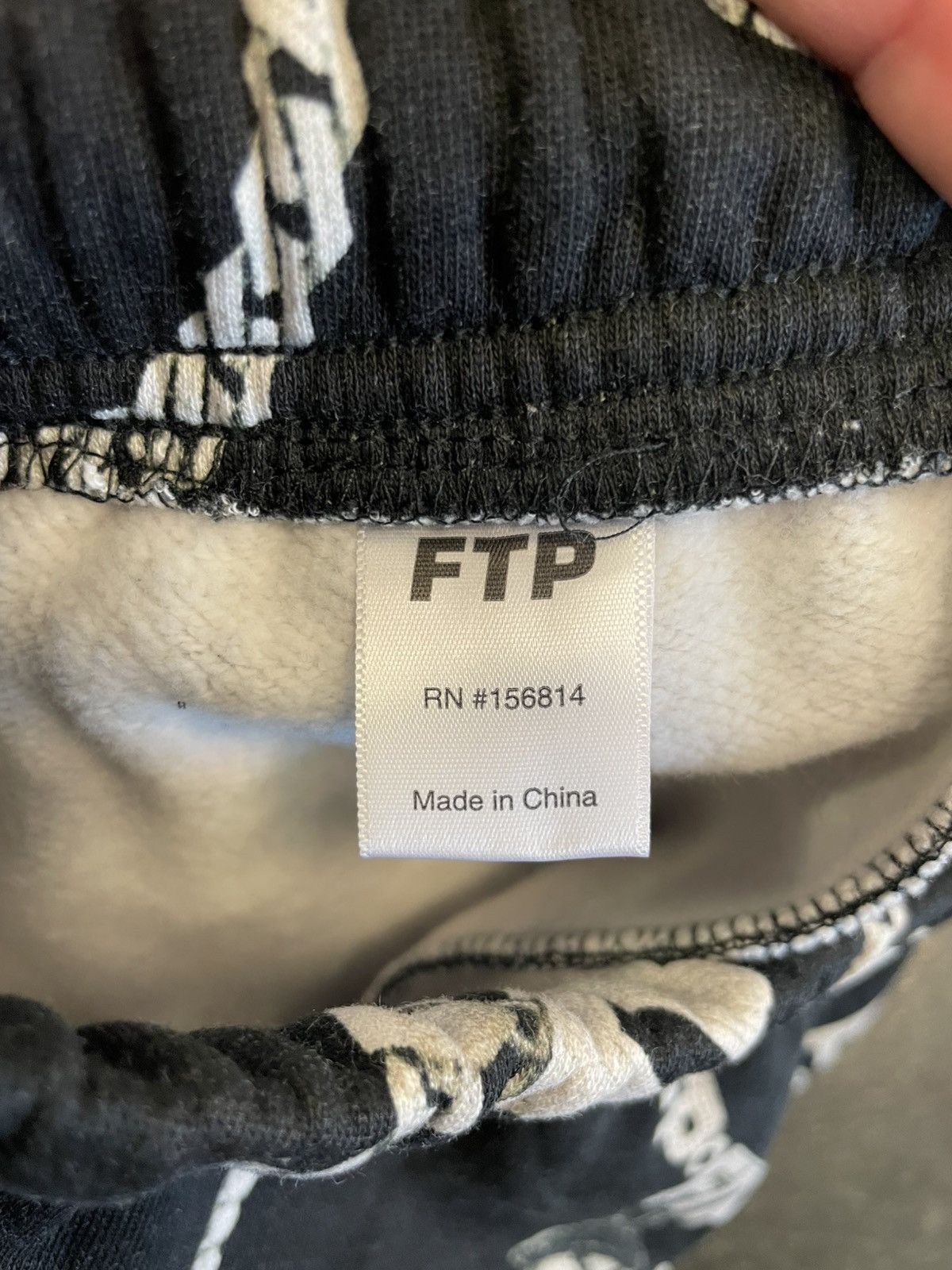 Fuck The Population FTP Diamond Chain Sweatpants Size US 29 - 3 Thumbnail