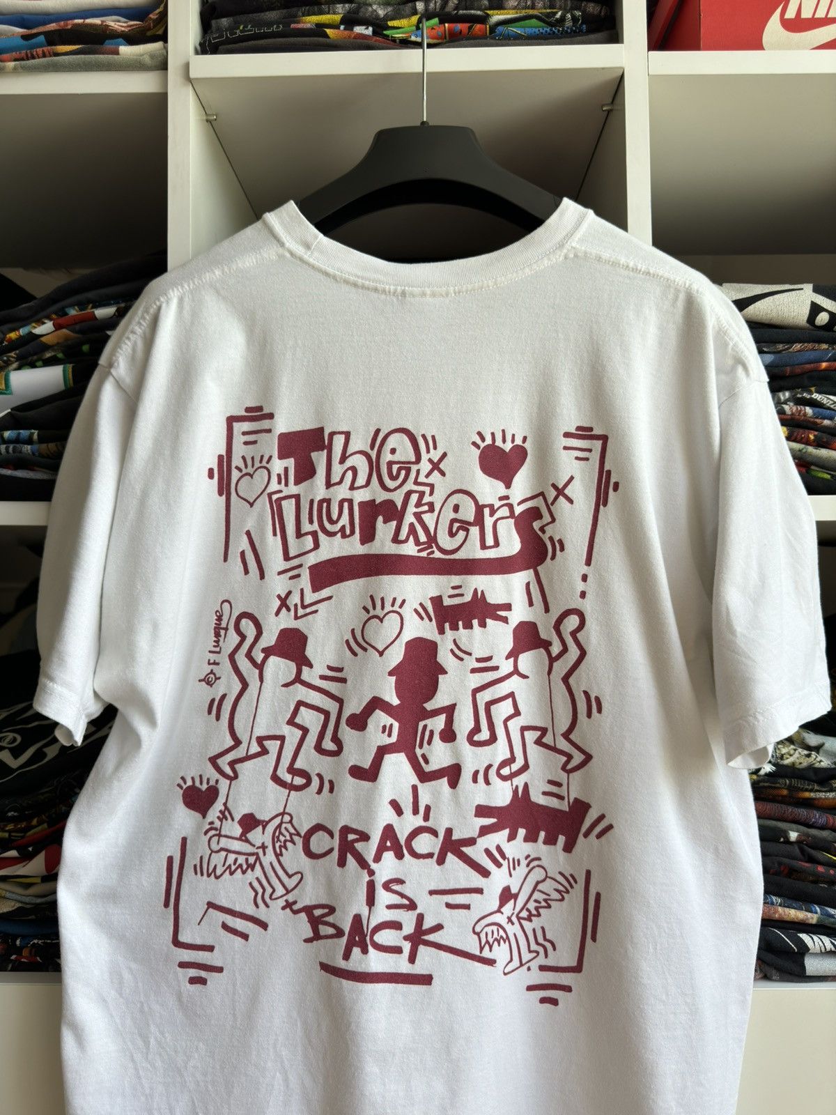 Keith Haring Vintage 2000s Keith Haring Crack Is Back The Lurkers Tee Size US L / EU 52-54 / 3 - 2 Thumbnail