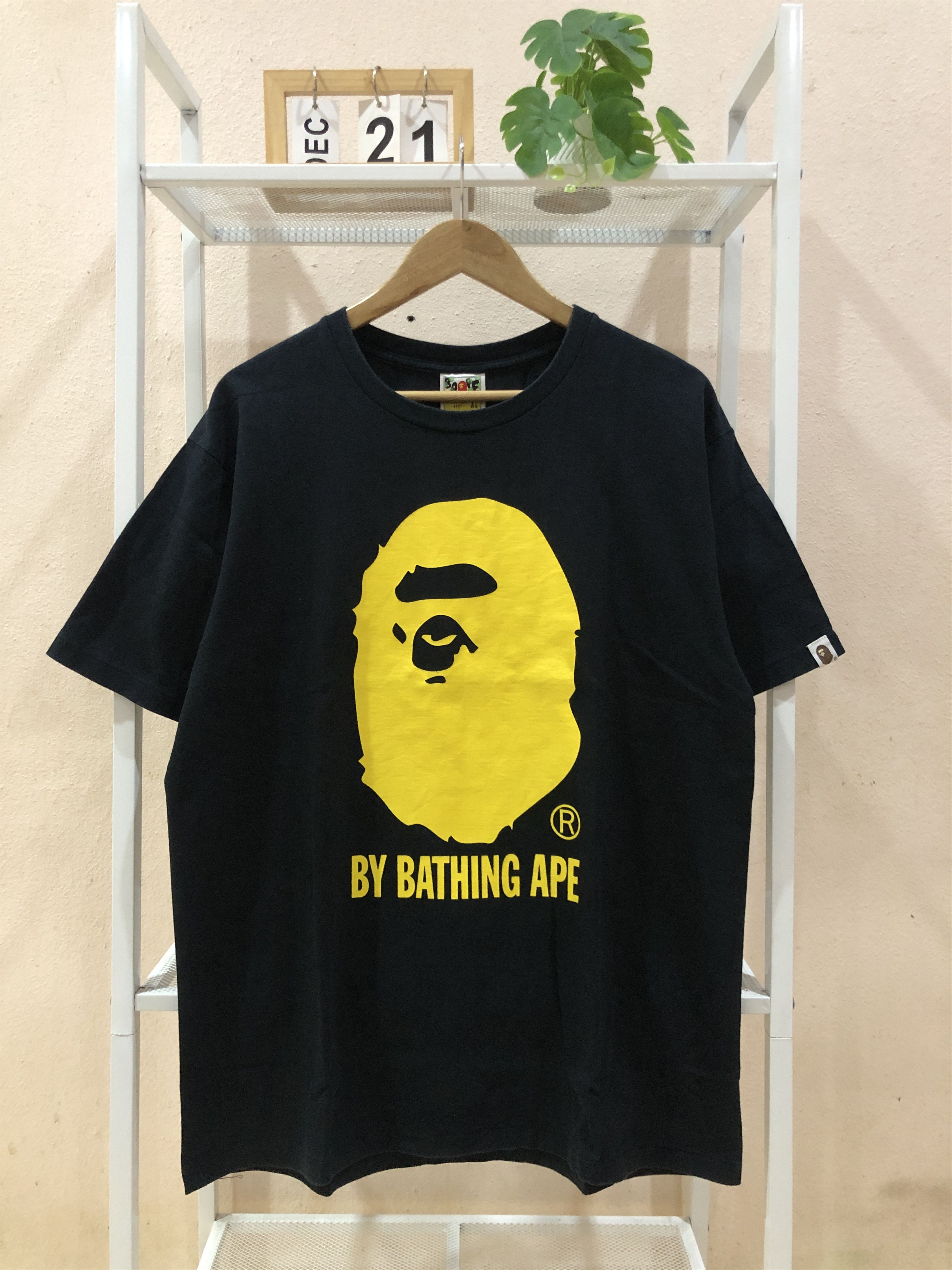 BAPE Neon By Bathing Ape Tee Black