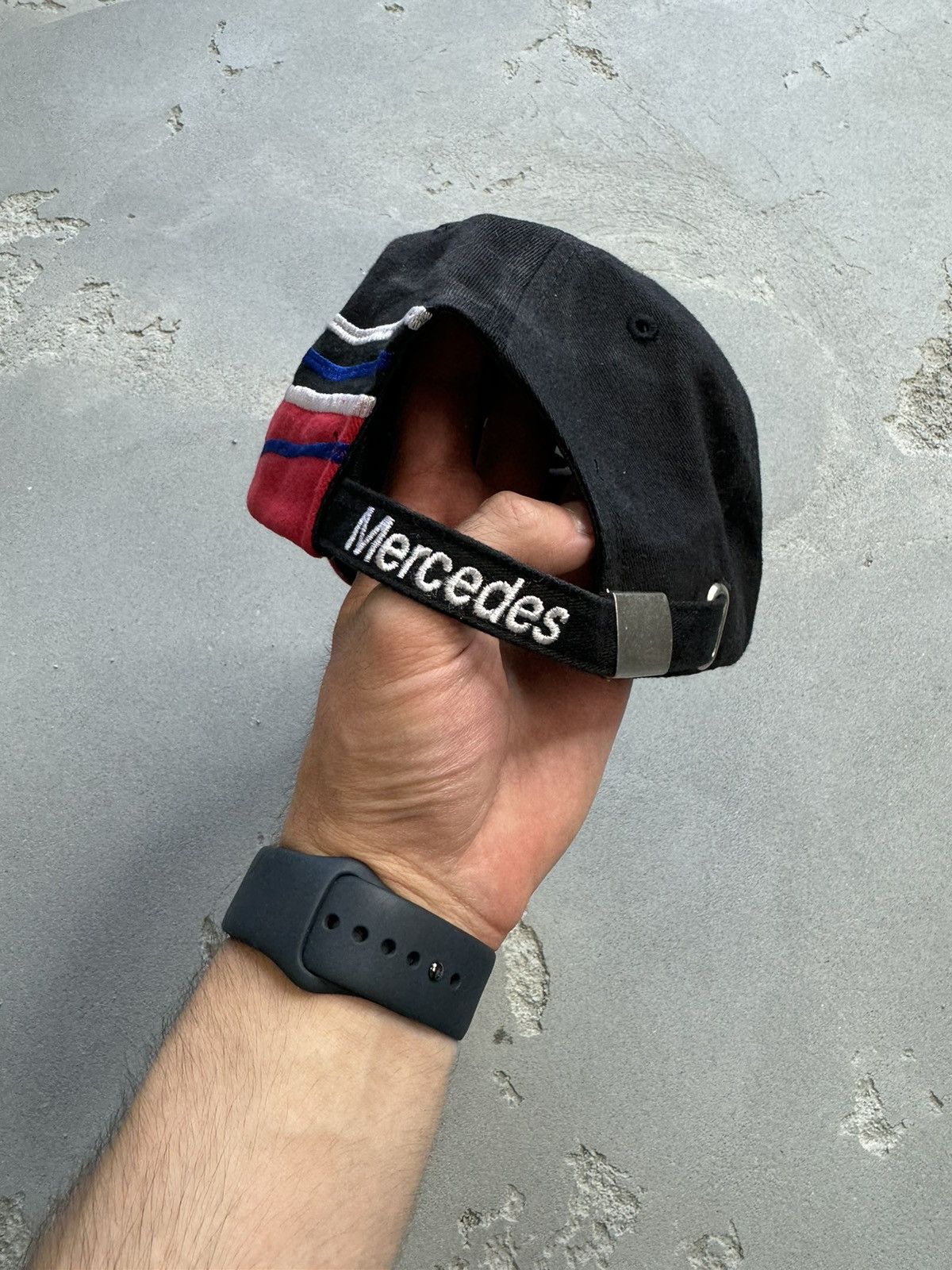 Mercedes-Benz × Vintage Vintage Mercedes Benz Flame Archival Cap Y2K Os Size ONE SIZE - 2 Thumbnail